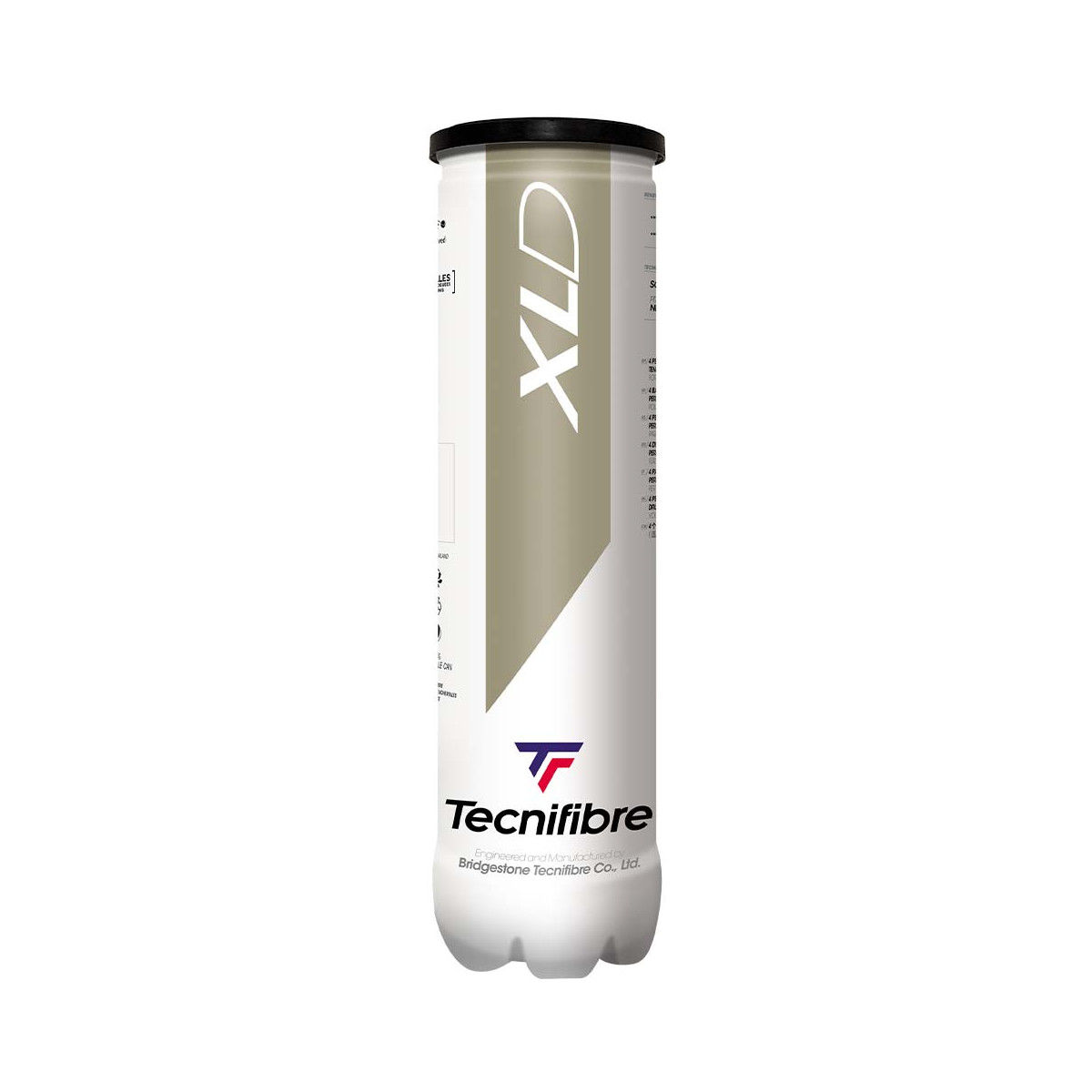 Tecnifibre XLD Tennisb&auml;lle 4er-Dose