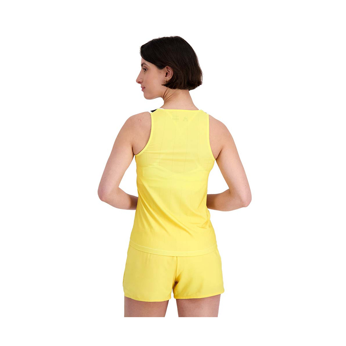 Le Coq Sportif Yannick Noah Paris Tank Top Wei&szlig; / Gelb