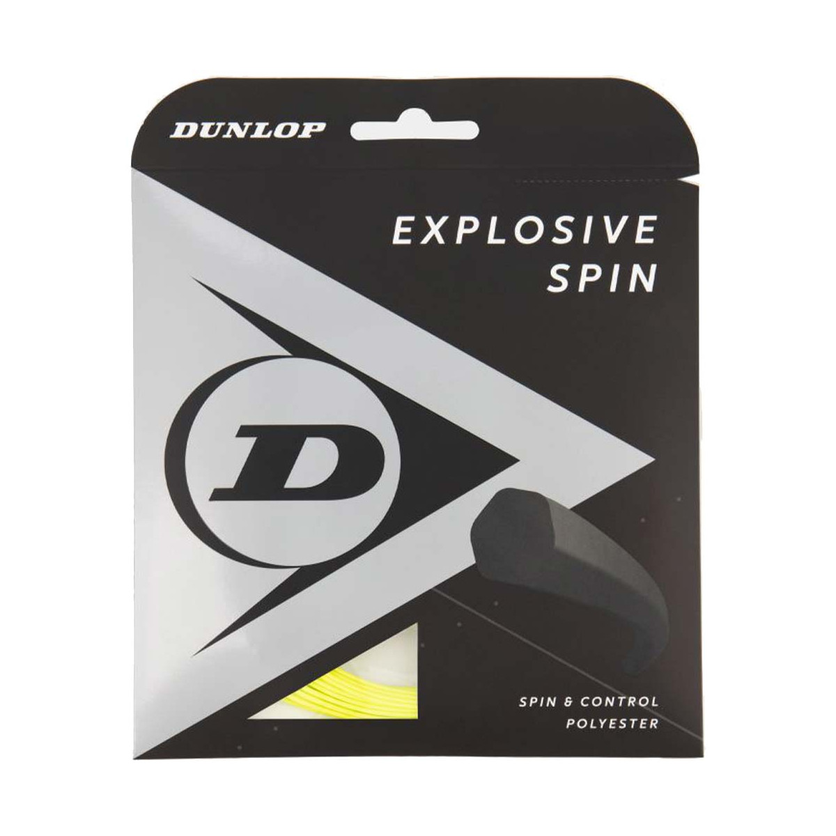 Dunlop Explosive Spin Tennissaite Gelb 12 m