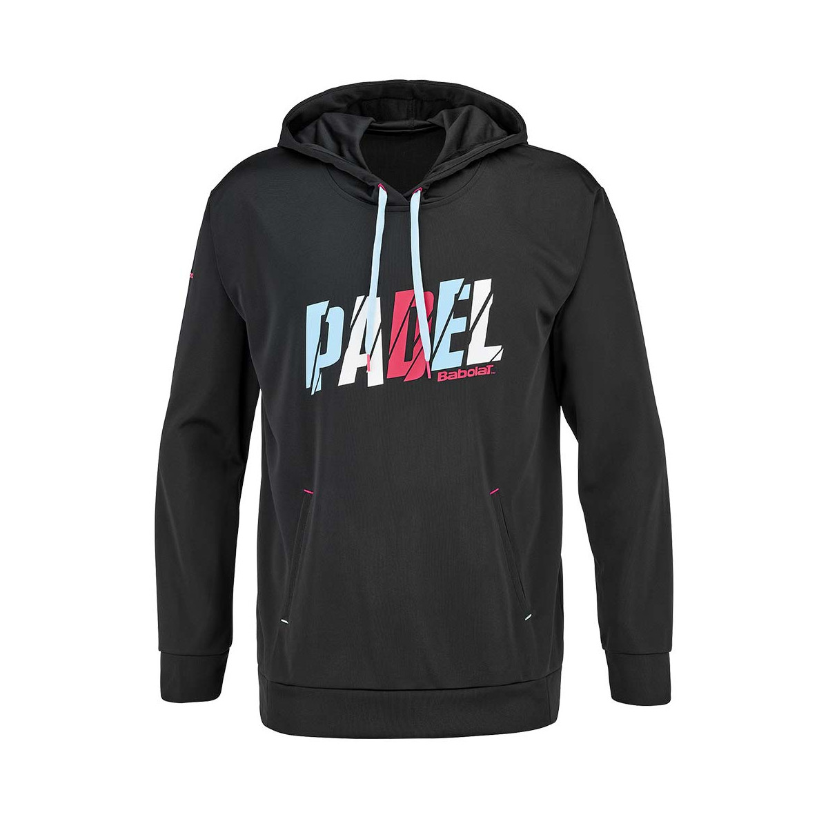 Babolat Padel Kapuzenpullover Schwarz