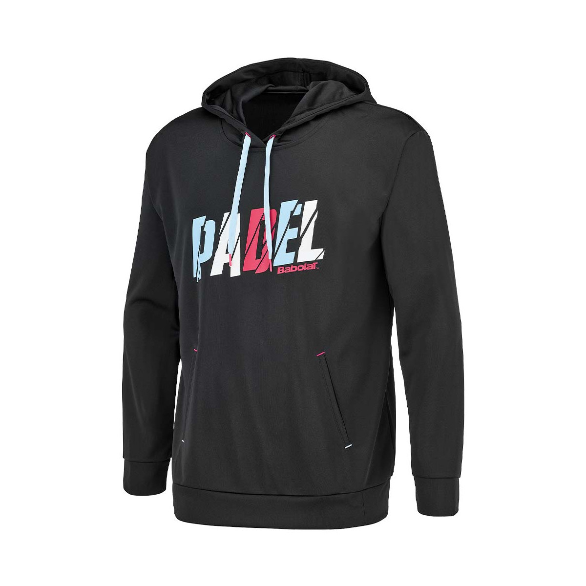 Babolat Padel Kapuzenpullover Schwarz