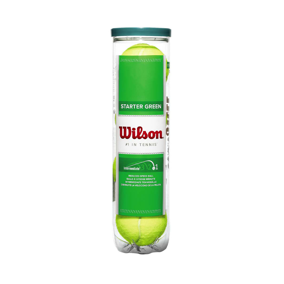Wilson Starter Play Green Tennisb&auml;lle 4er-Dose