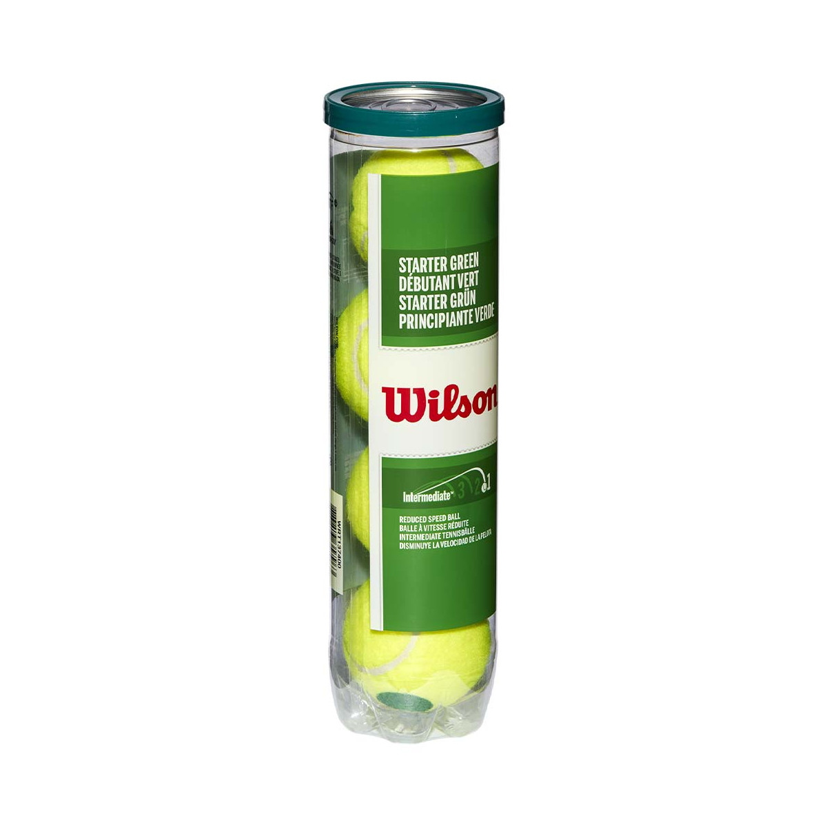 Wilson Starter Play Green Tennisb&auml;lle 4er-Dose