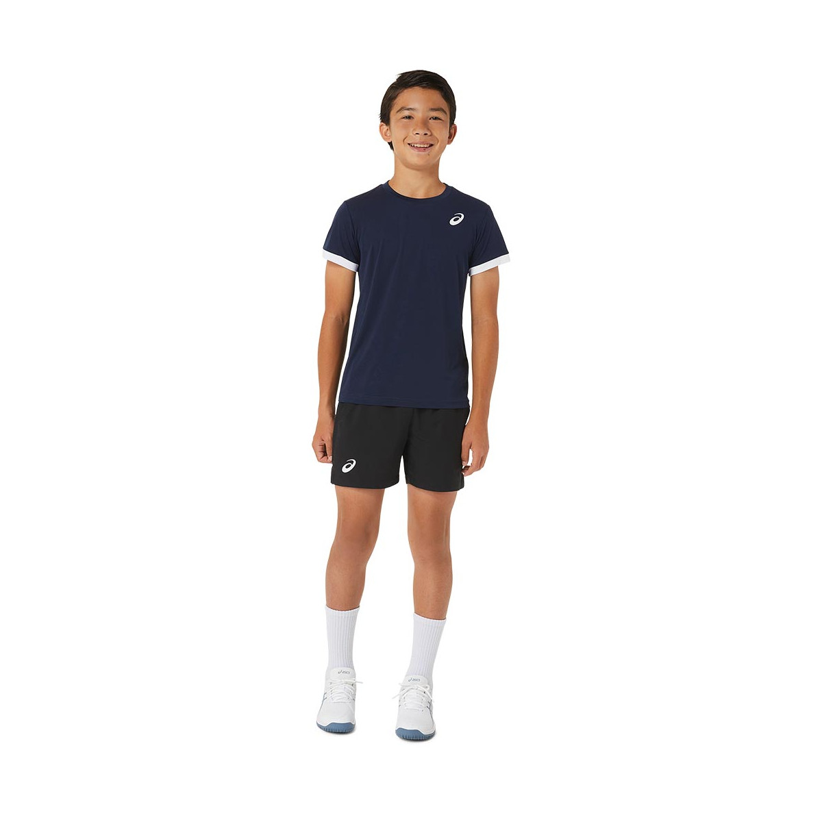 Asics Junior Short Schwarz