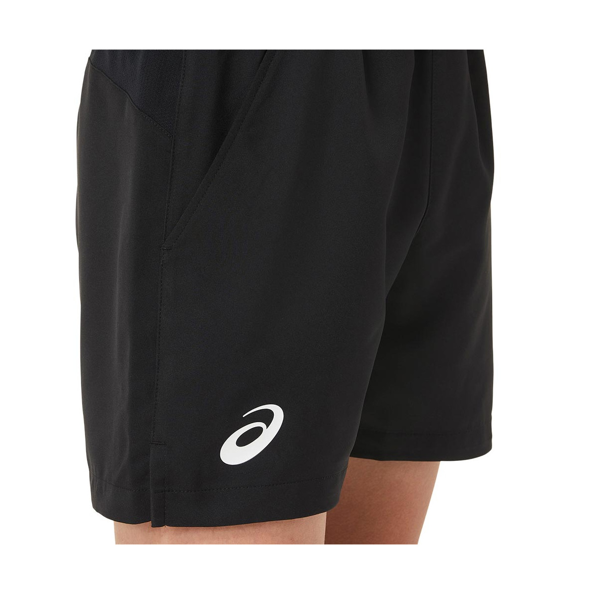 Asics Junior Short Schwarz