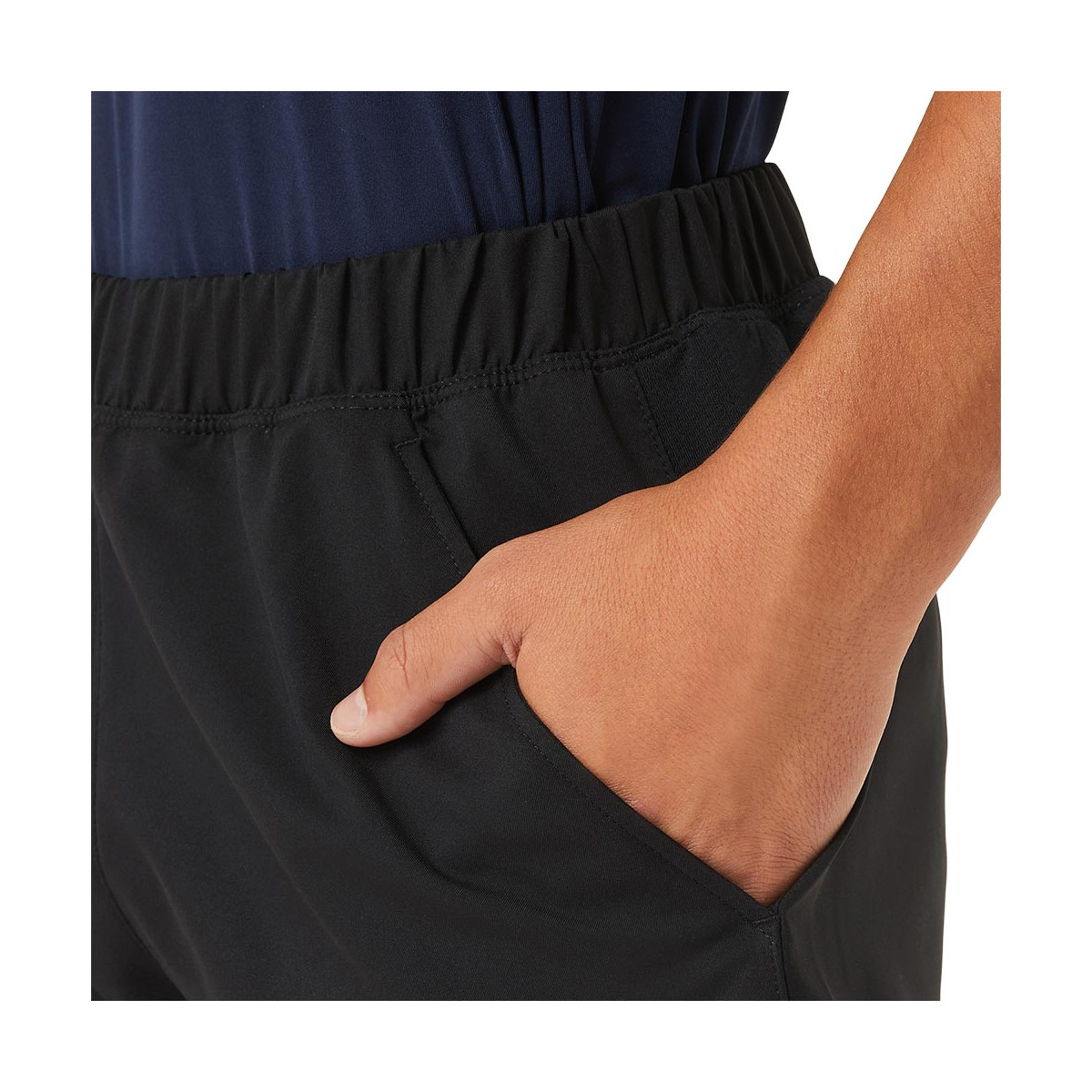 Asics Junior Short Schwarz