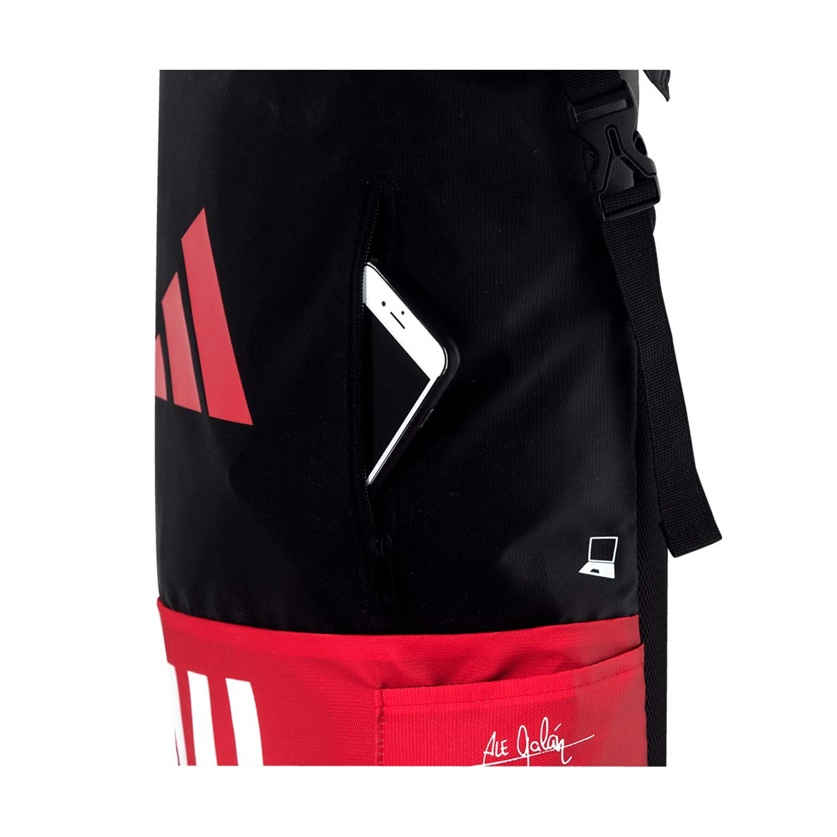 Adidas Multigame Galan Rucksack Schwarz / Rot