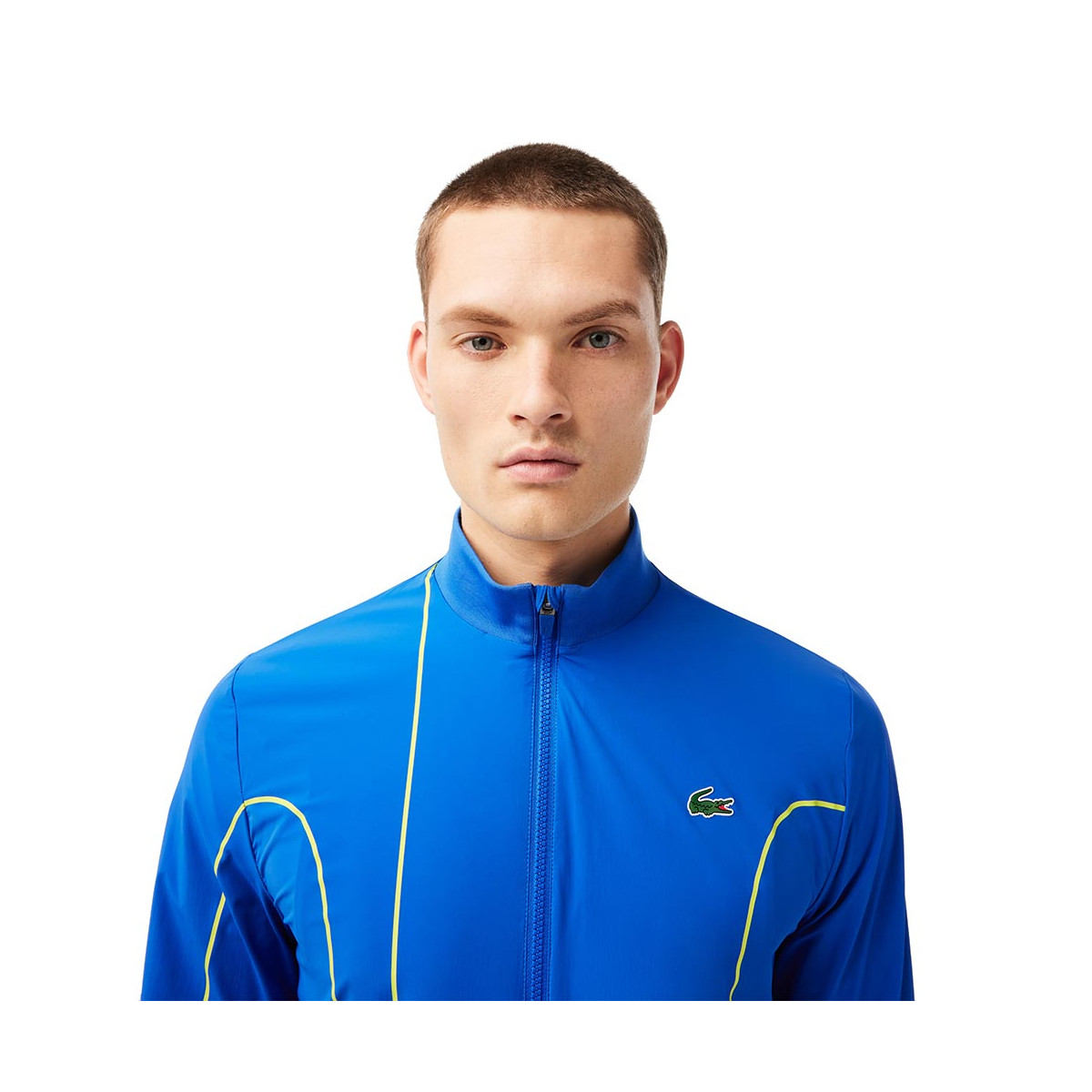 Lacoste Sport New York Novak Djokovic Trainingsjacke Blau