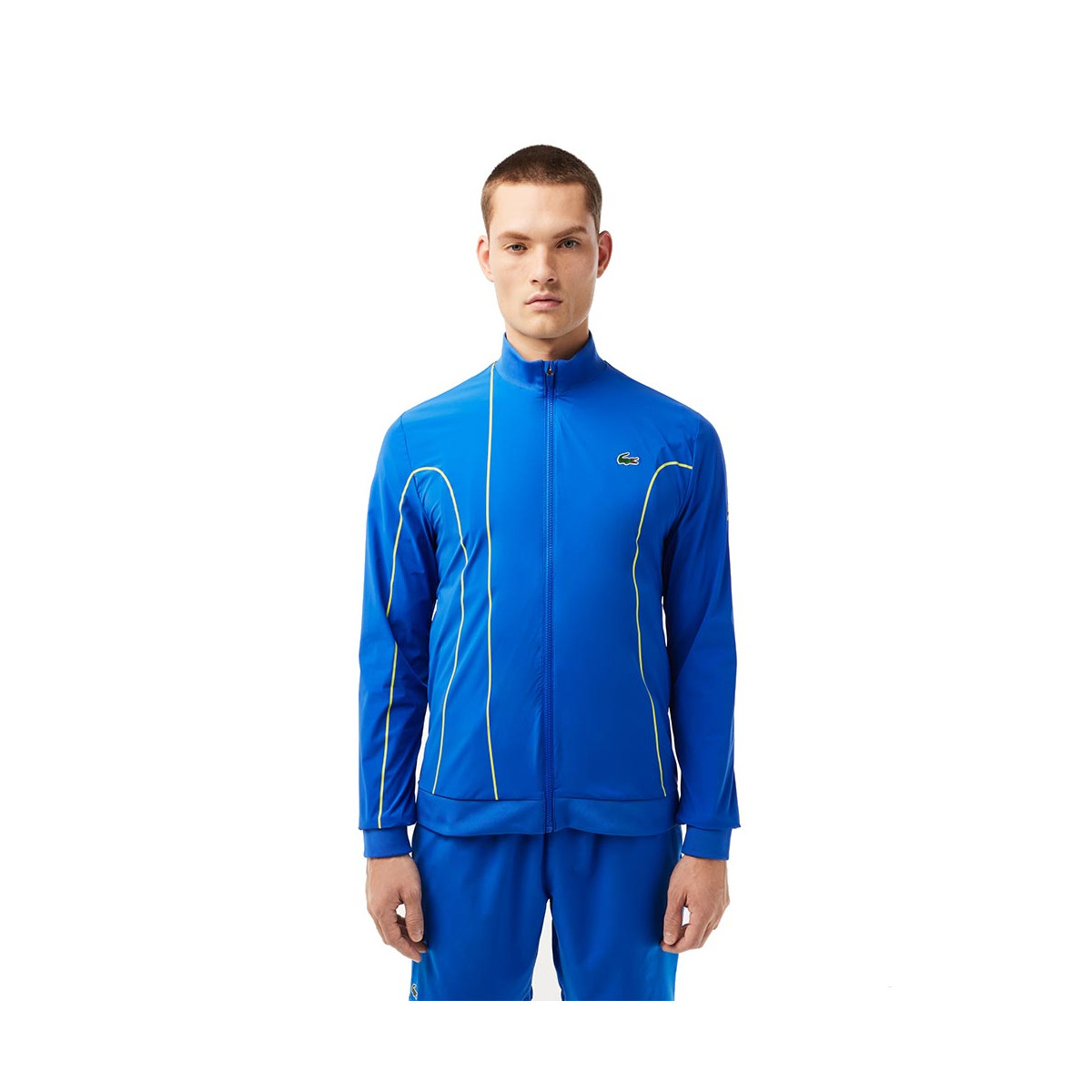 Lacoste Sport New York Novak Djokovic Trainingsjacke Blau
