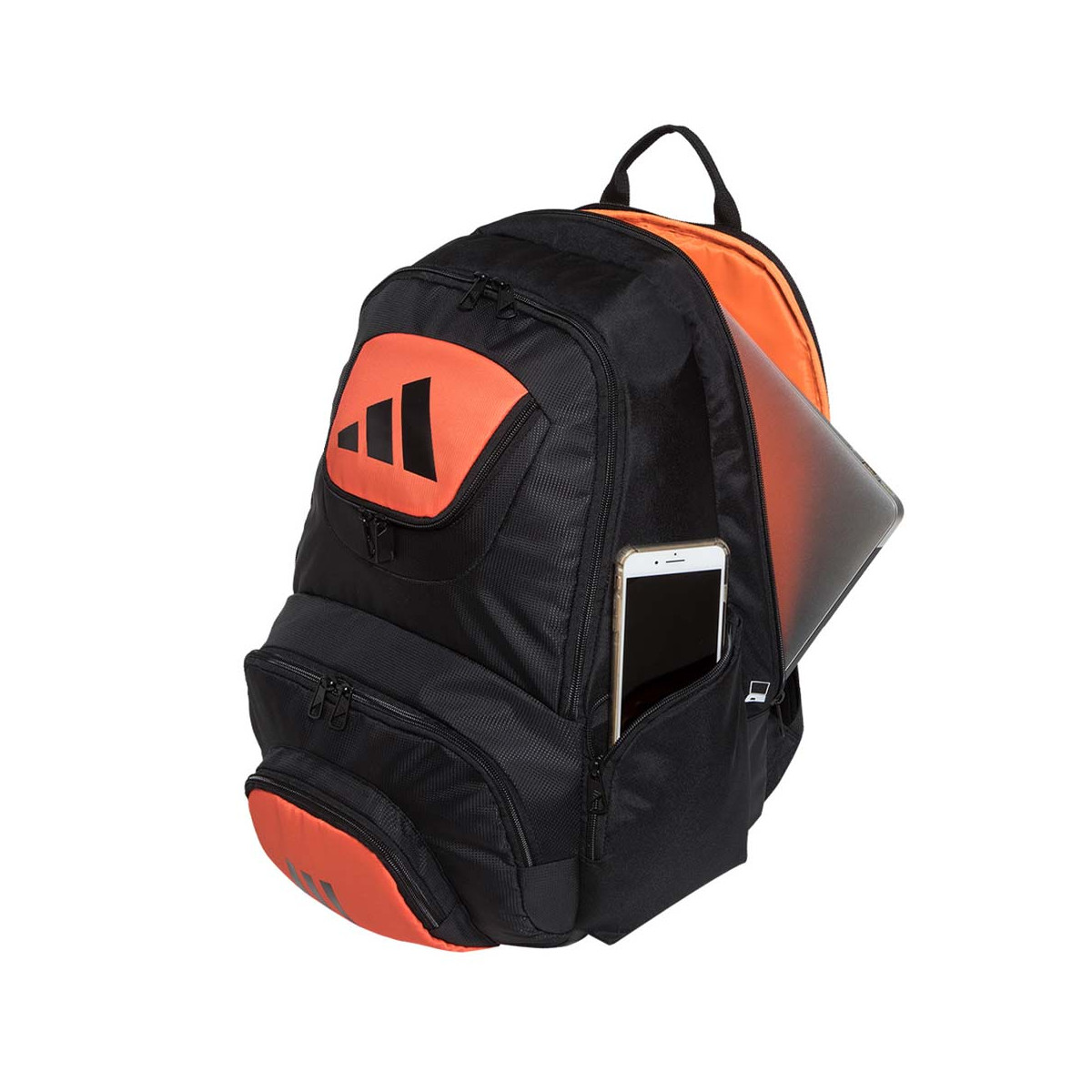 Adidas Pro Tour Rucksack Schwarz / Orange