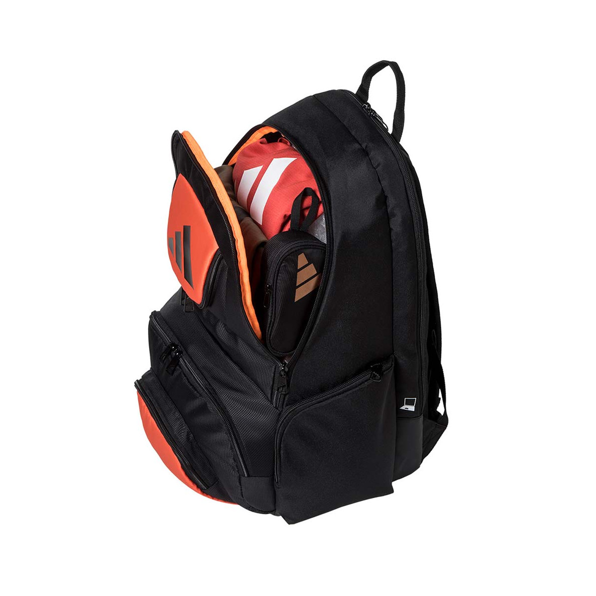 Adidas Pro Tour Rucksack Schwarz / Orange