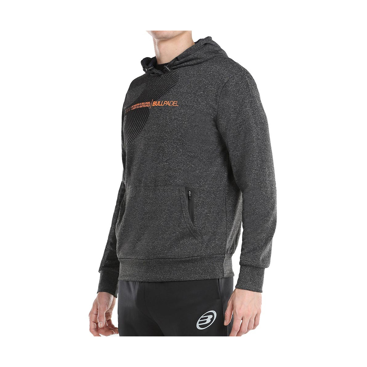 Bullpadel Jaque Sweatshirt Schwarz