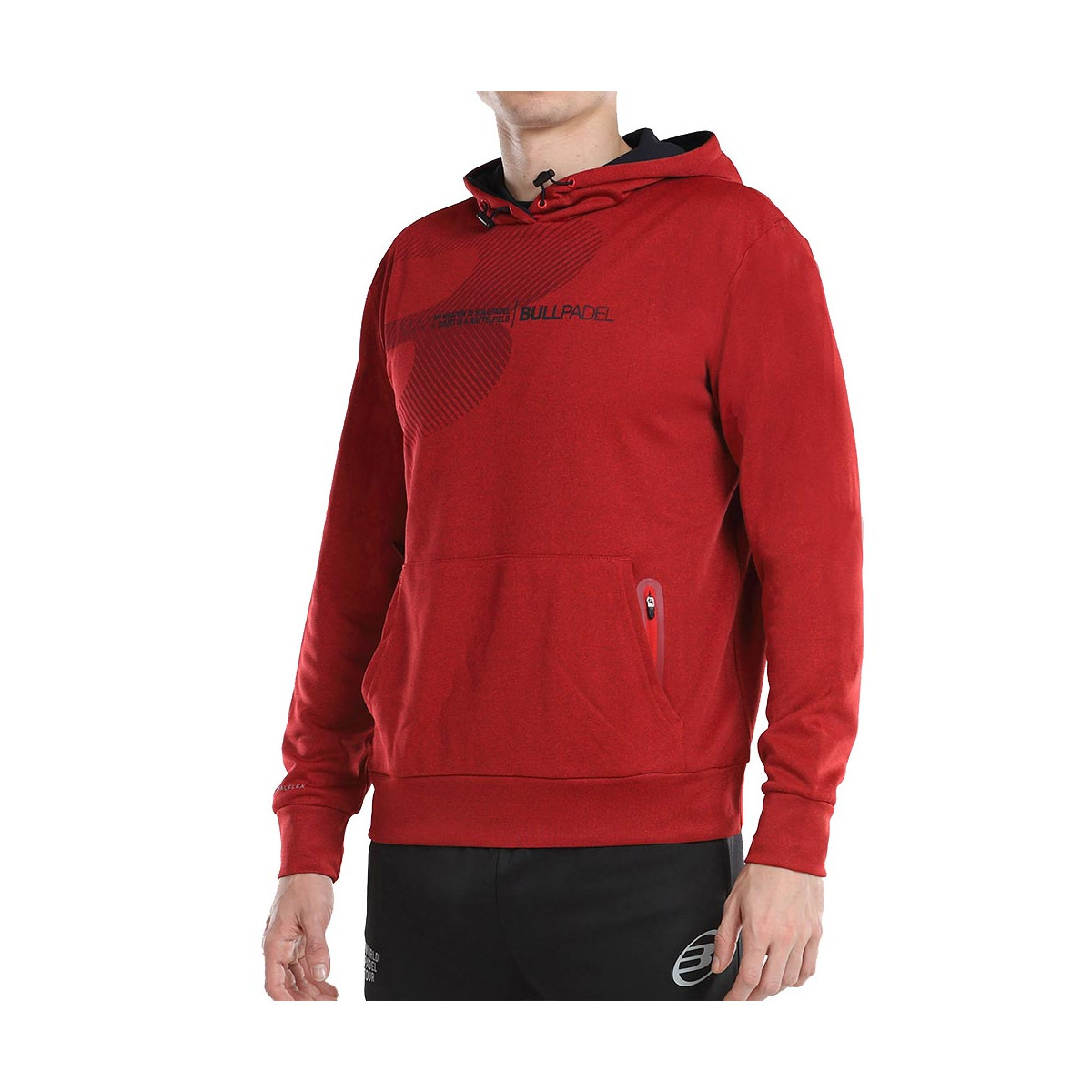 Bullpadel Jaque Sweatshirt Rot