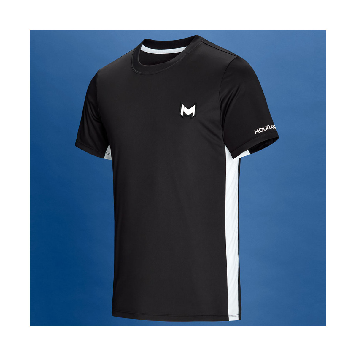 Mouratoglou Match T-Shirt Schwarz