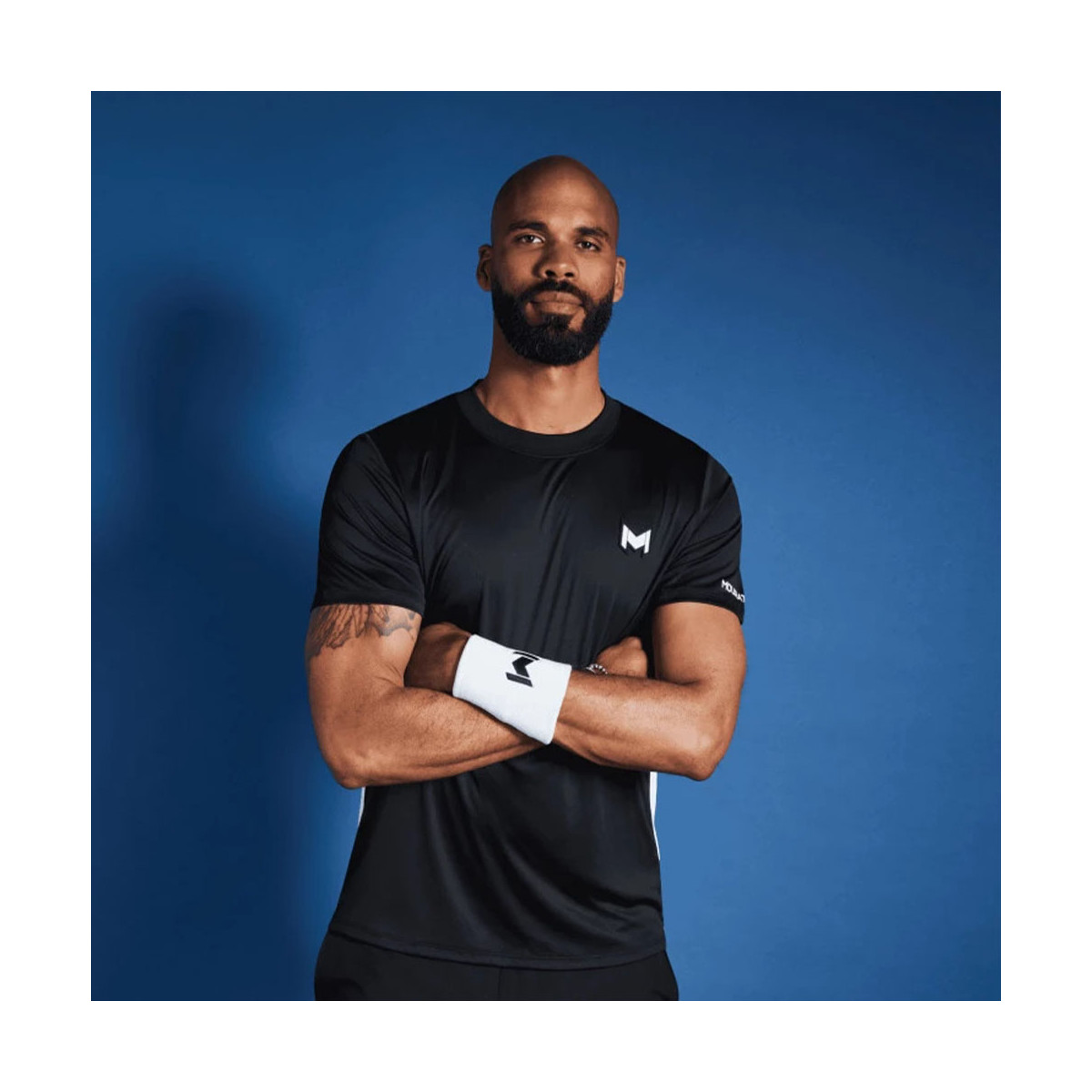 Mouratoglou Match T-Shirt Schwarz