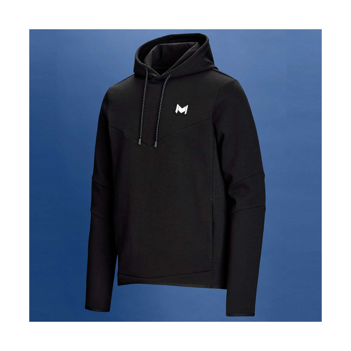 Mouratoglou Kapuzenpullover Schwarz