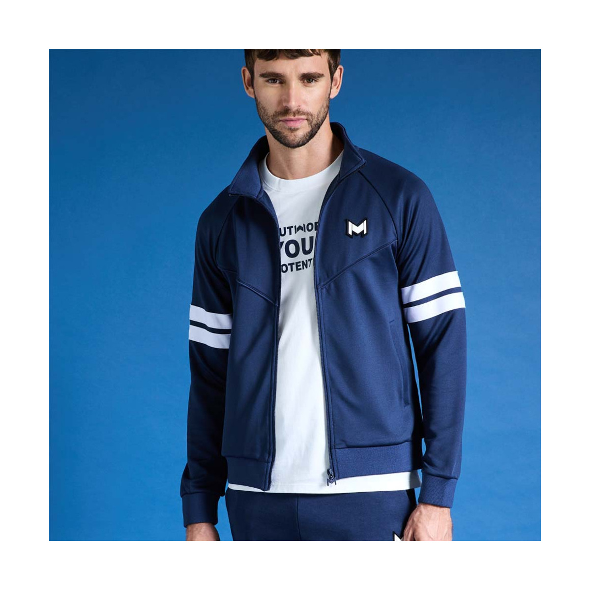 Mouratoglou Jacke Marineblau