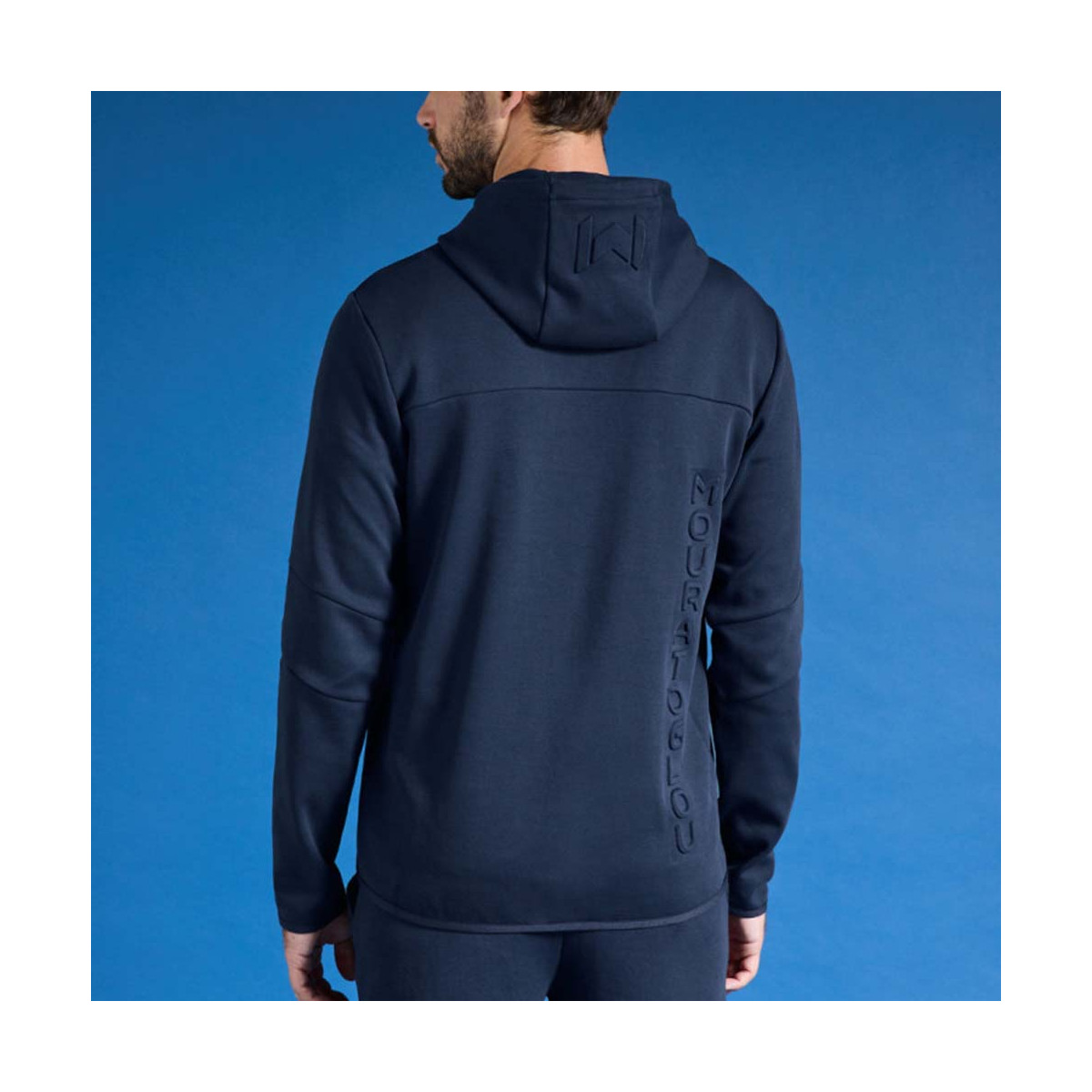 Mouratoglou Kapuzenpullover Marineblau