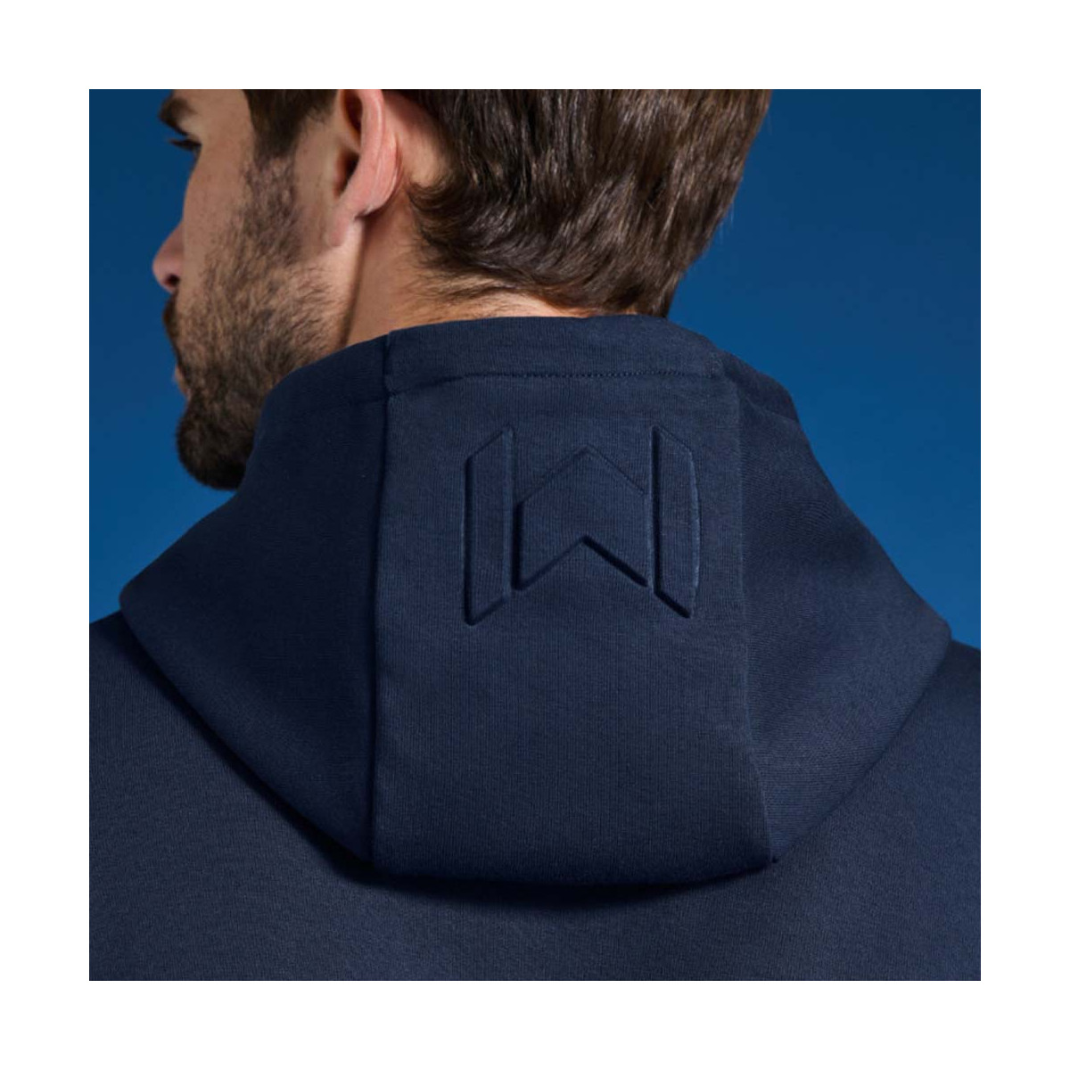 Mouratoglou Kapuzenpullover Marineblau