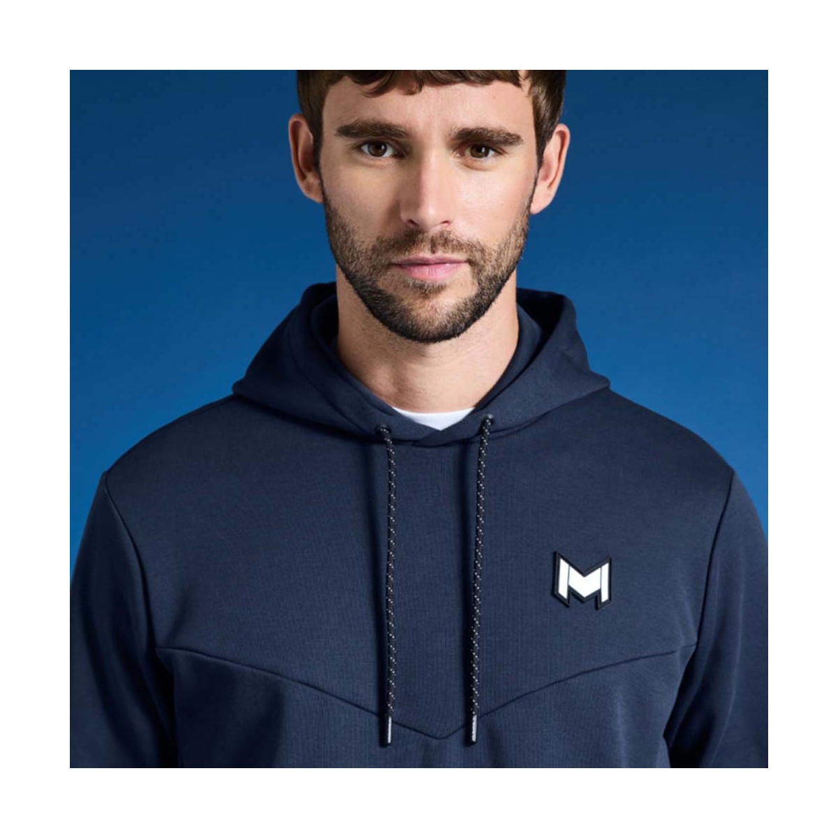 Mouratoglou Kapuzenpullover Marineblau