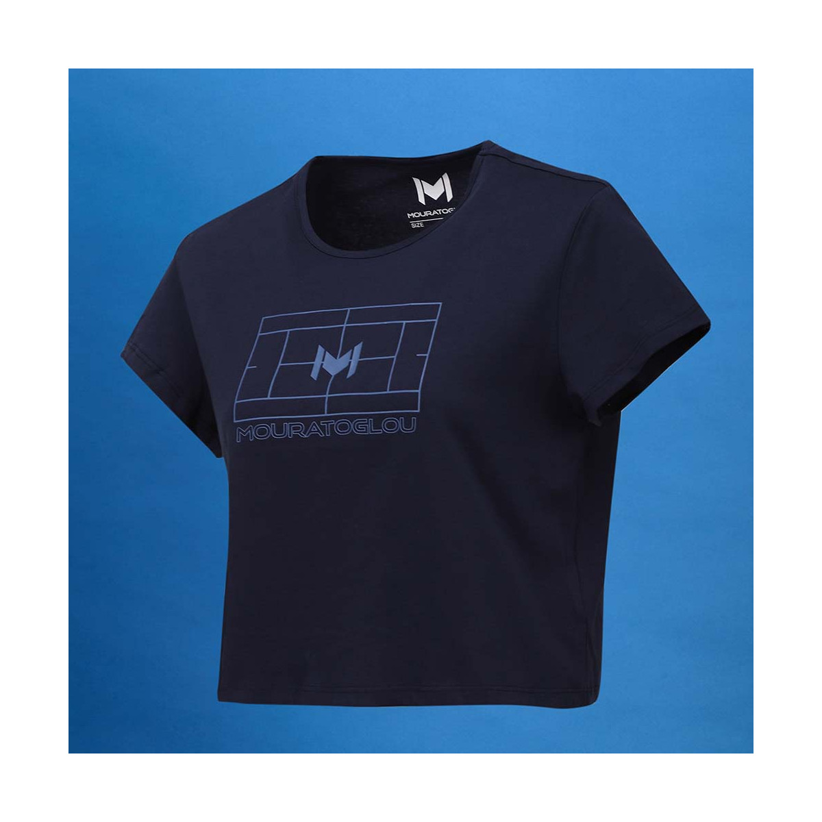 Mouratoglou Training T-Shirt Damen Marineblau