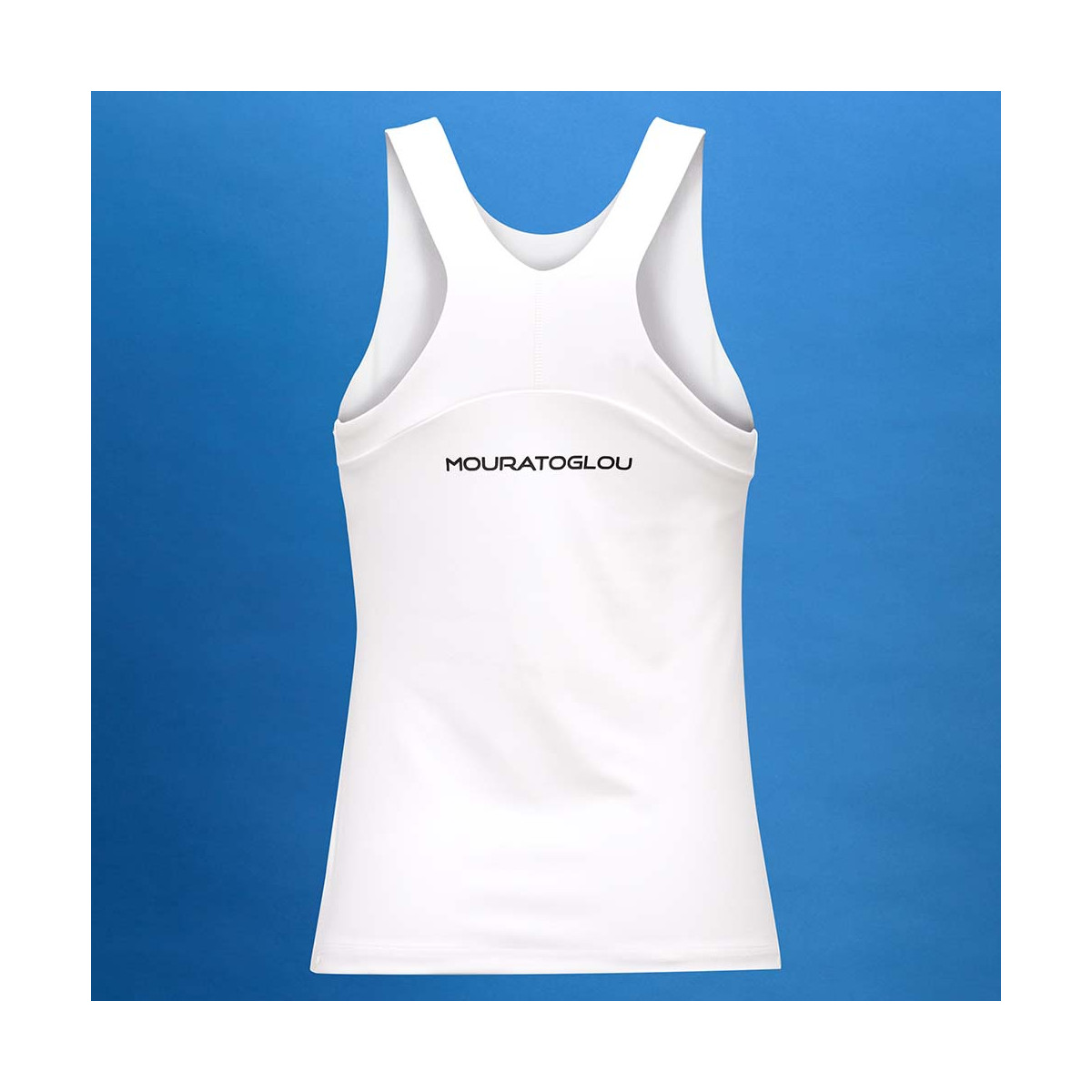 Mouratoglou Match Tank Top Wei&szlig;