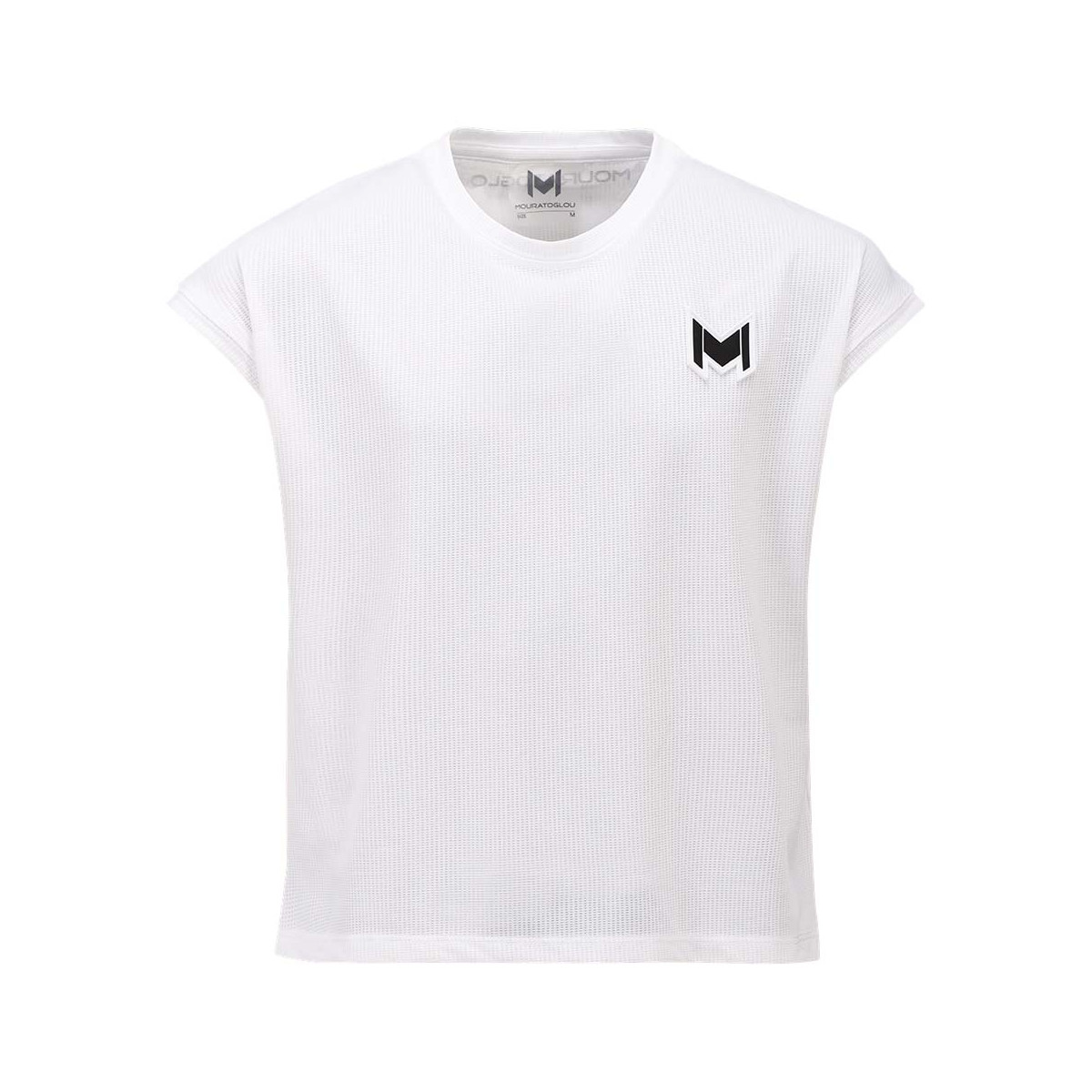 Mouratoglou Match T-Shirt M&auml;dchen Wei&szlig;