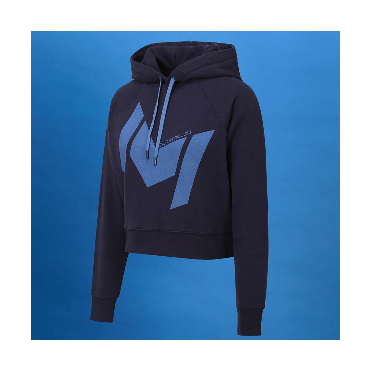 Mouratoglou Kapuzenpullover Damen Marineblau