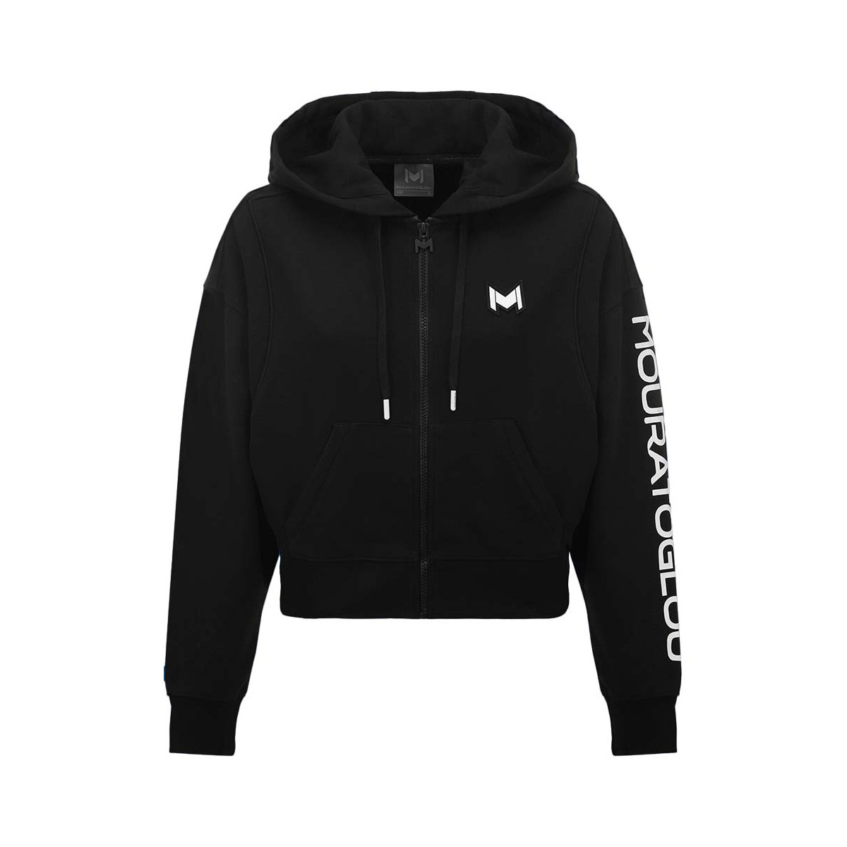 Mouratoglou Kapuzenjacke Damen Schwarz