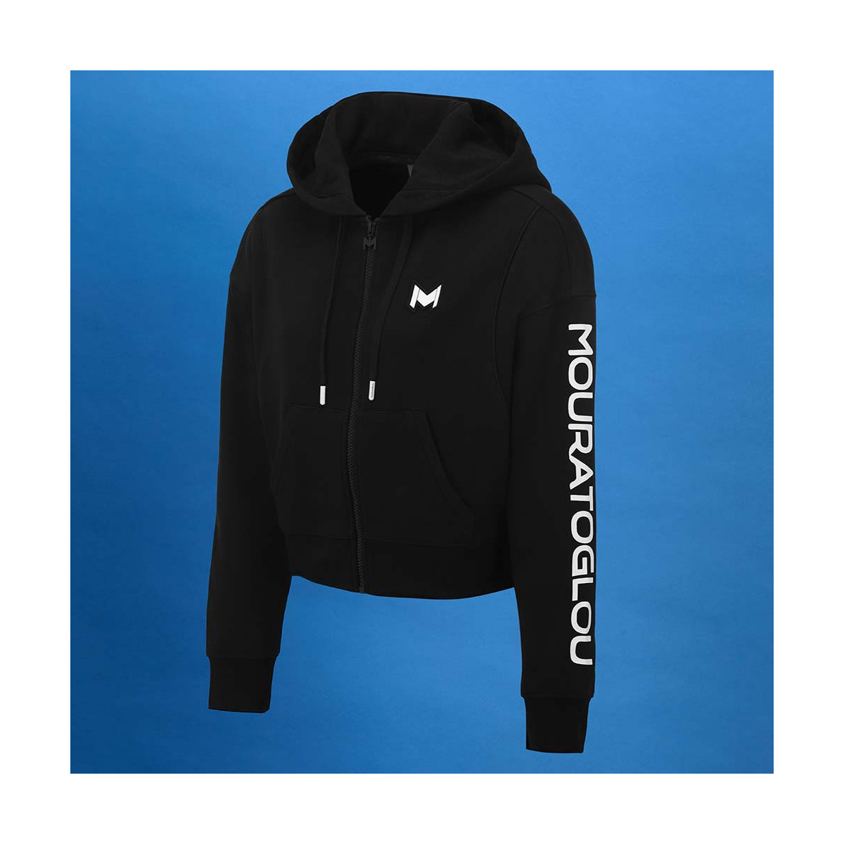 Mouratoglou Kapuzenjacke Damen Schwarz