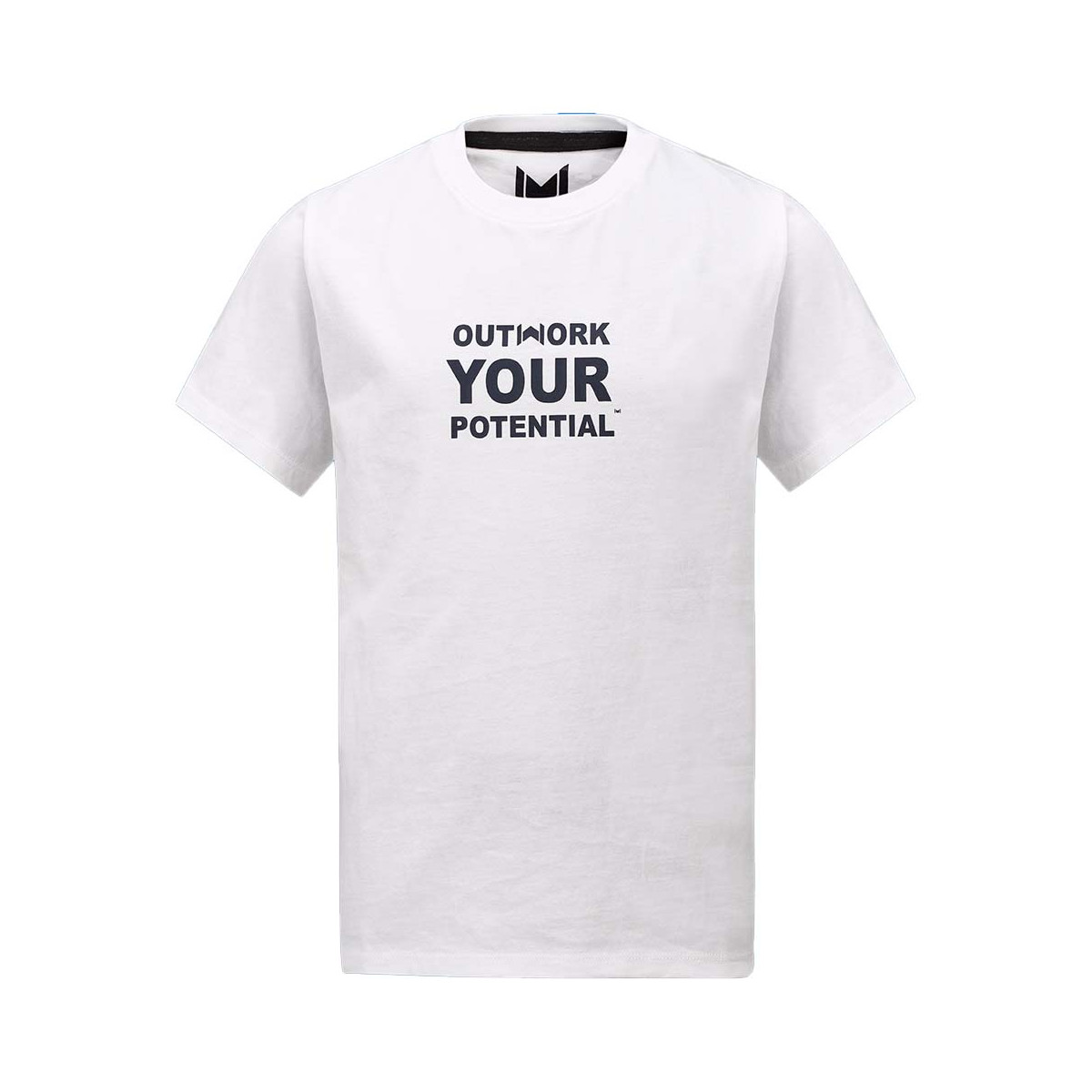 Mouratoglou Graphic T-Shirt Jungen Wei&szlig;