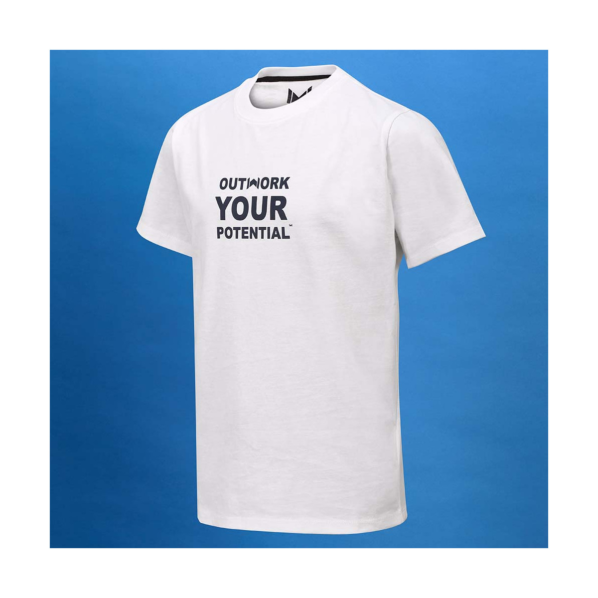 Mouratoglou Graphic T-Shirt Jungen Wei&szlig;