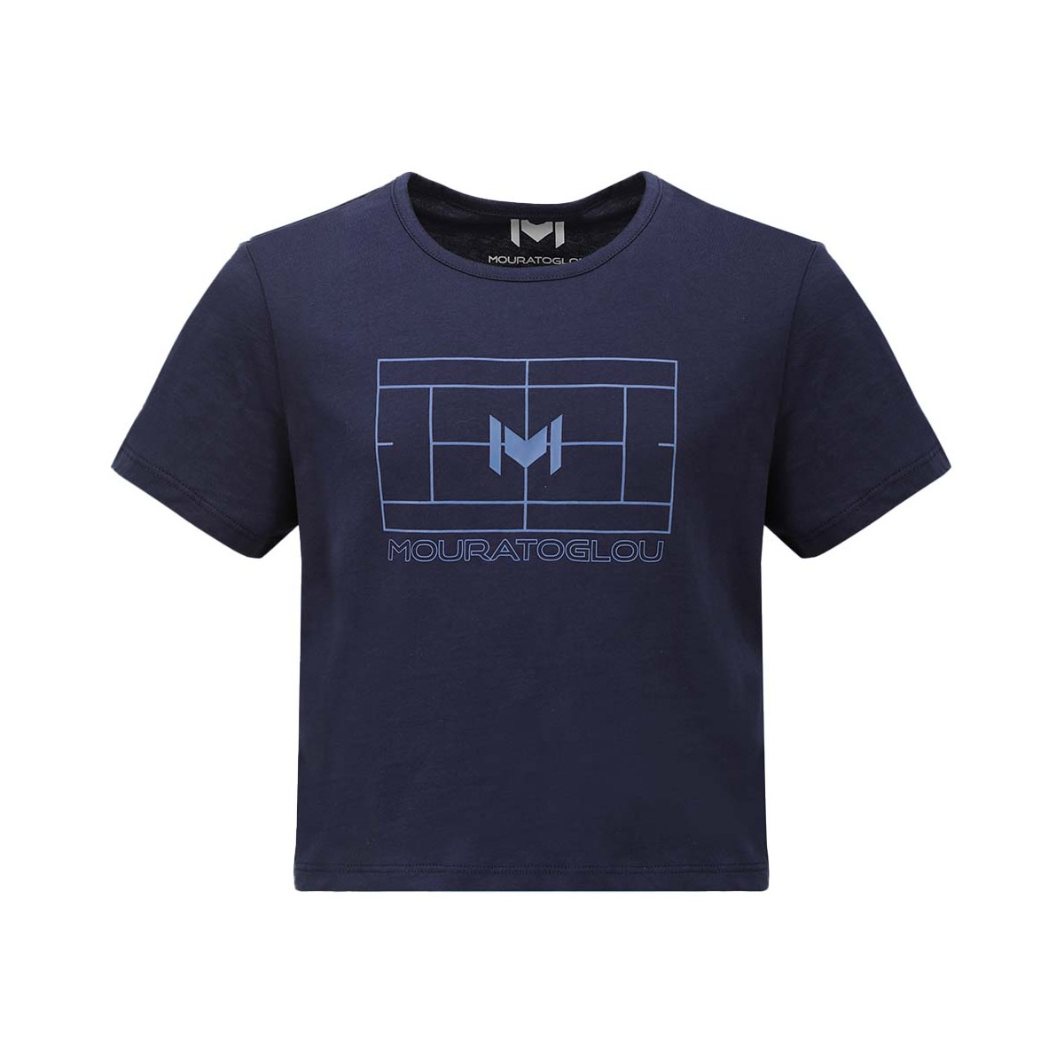 Mouratoglou Training T-Shirt M&auml;dchen Marineblau