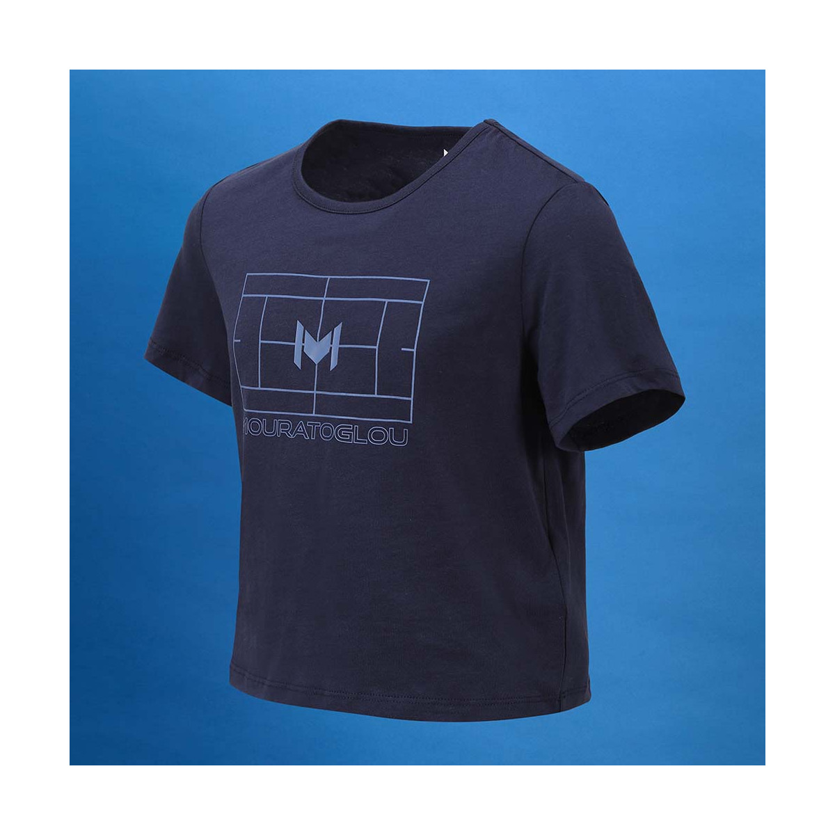 Mouratoglou Training T-Shirt M&auml;dchen Marineblau
