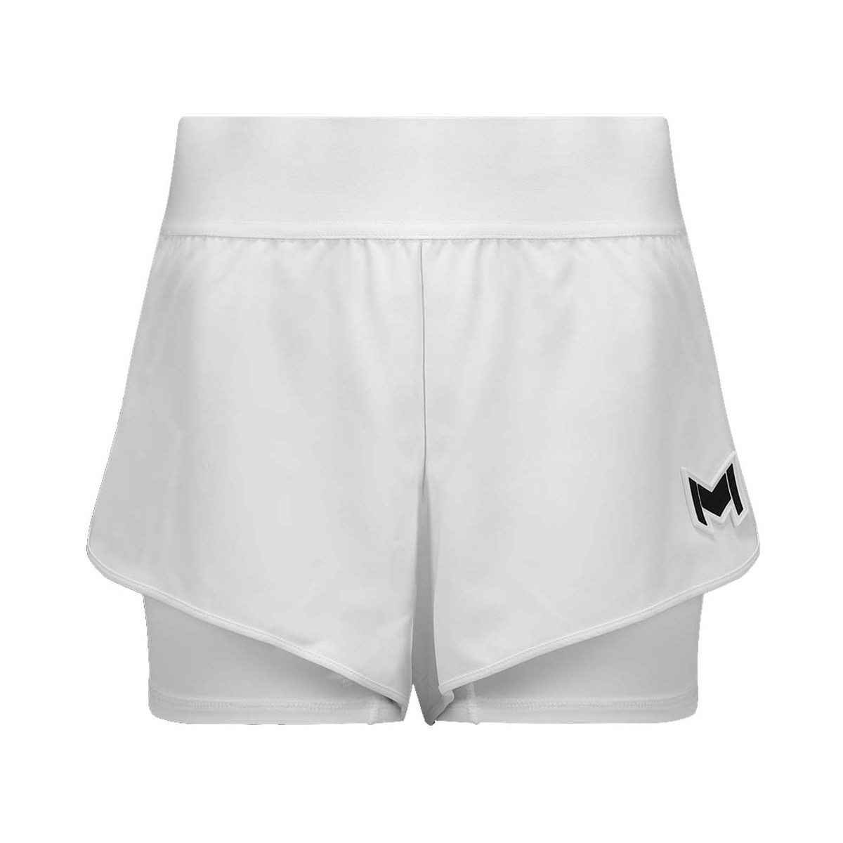 Mouratoglou Match Short Damen Wei&szlig;