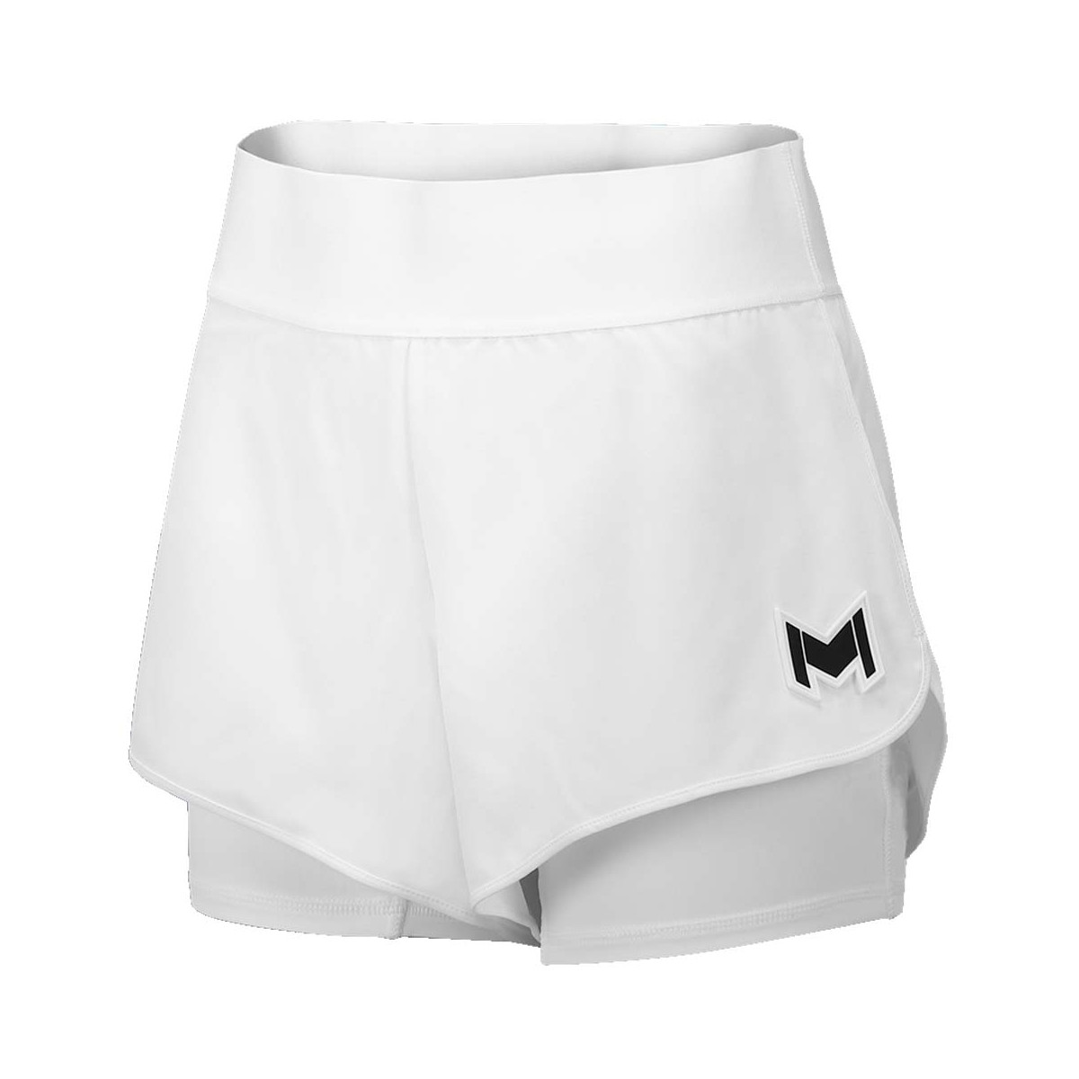 Mouratoglou Match Short Damen Wei&szlig;
