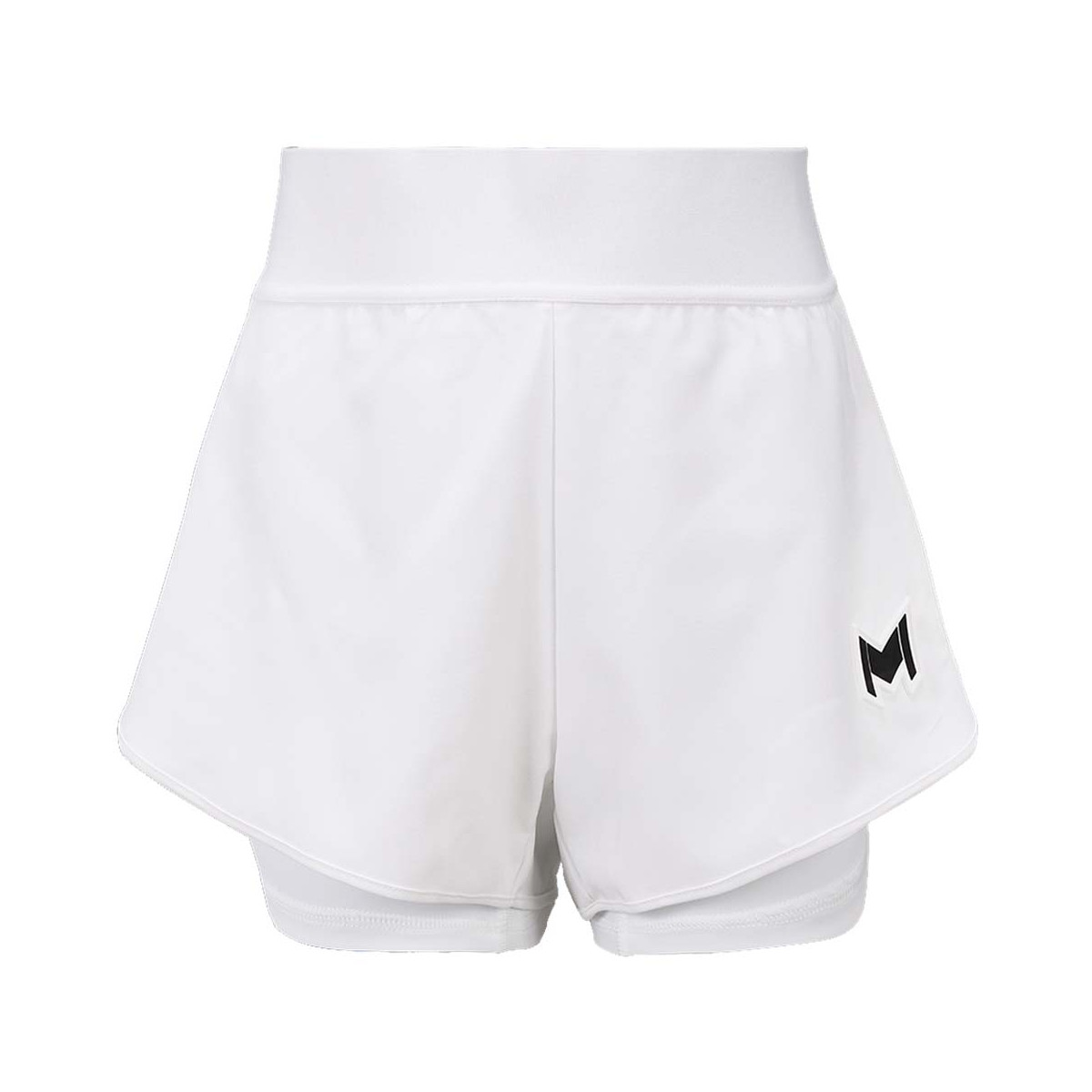 Mouratoglou Match Short M&auml;dchen Wei&szlig;