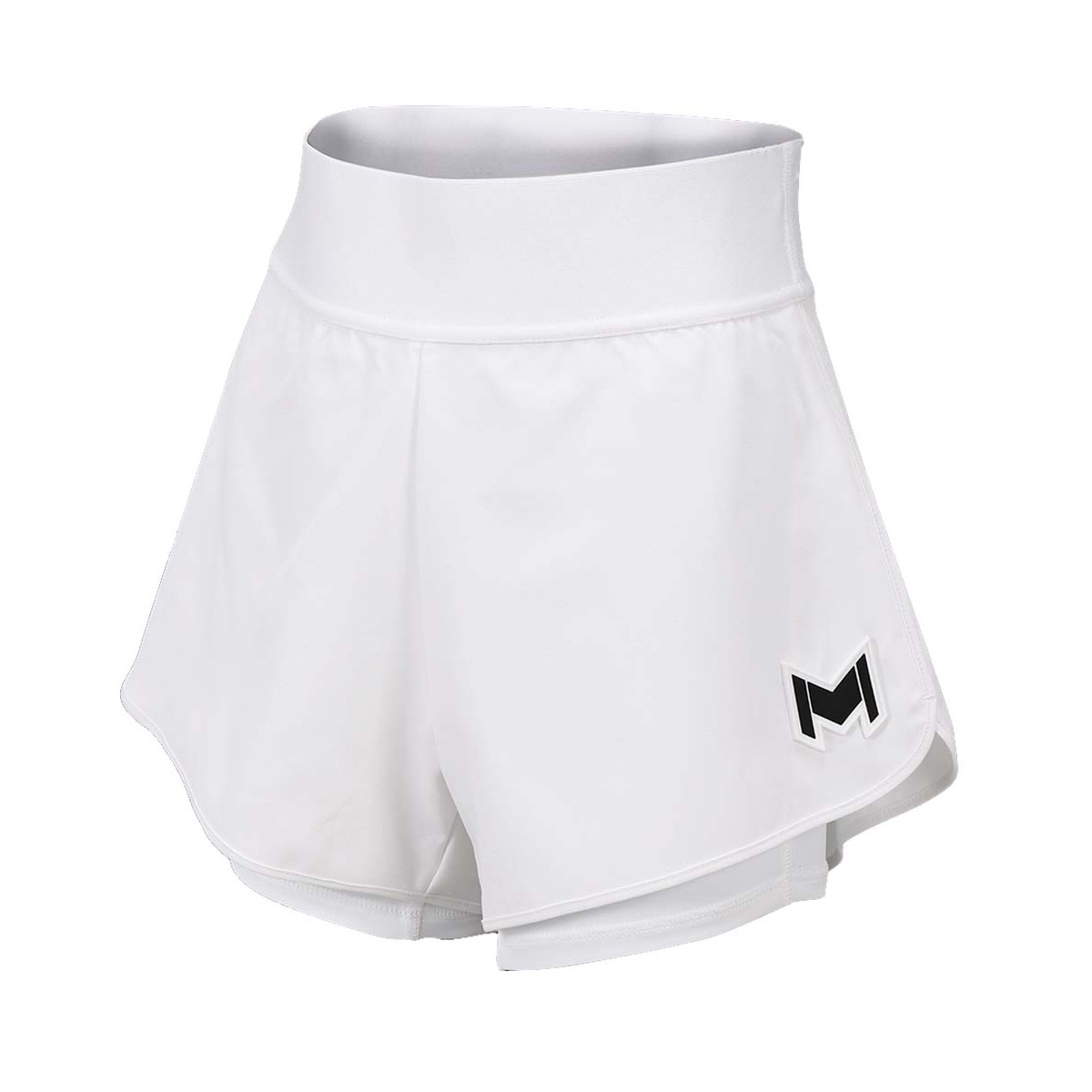 Mouratoglou Match Short M&auml;dchen Wei&szlig;