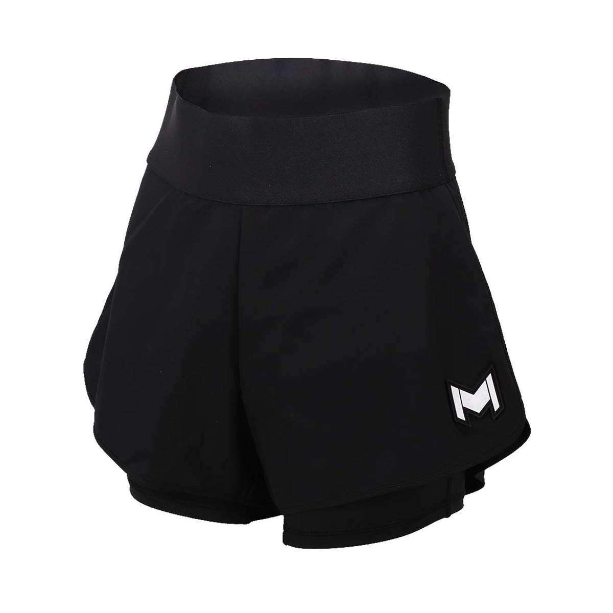 Mouratoglou Match Short M&auml;dchen Schwarz