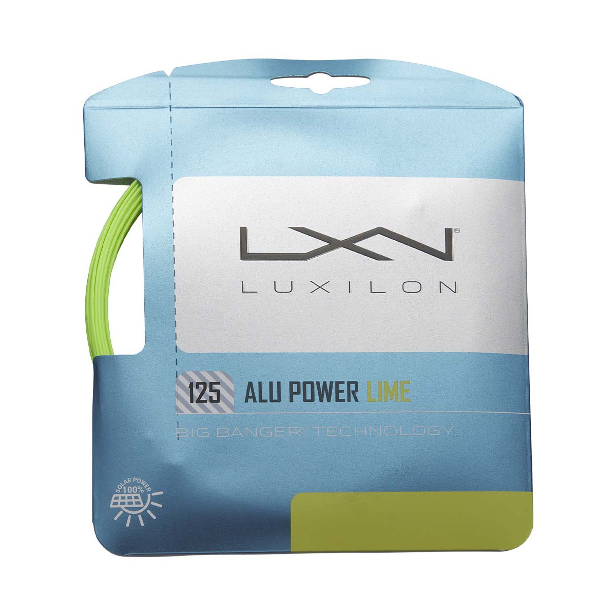 Luxilon Alu Power Lime Tennissaite 12 m