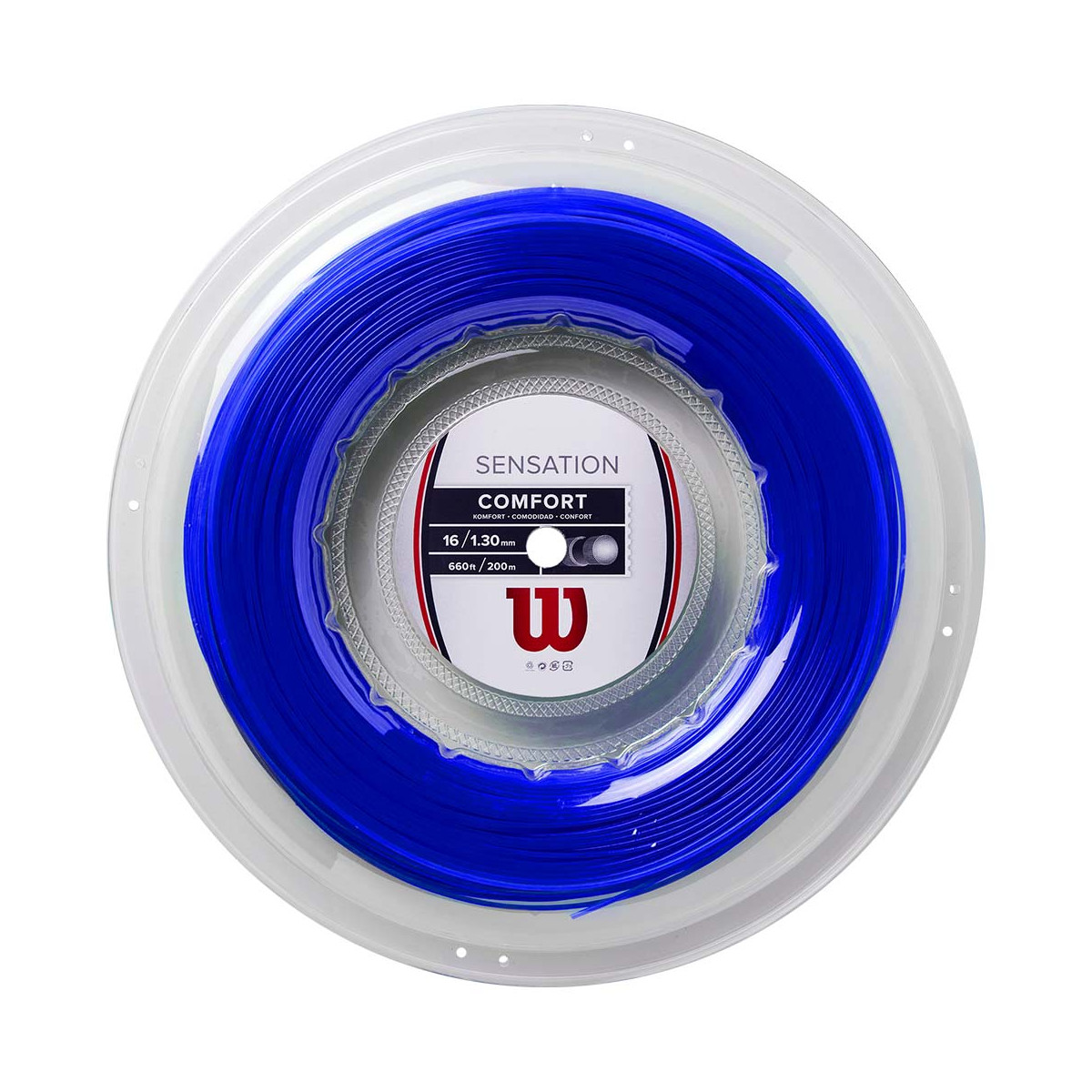 Wilson Sensation Saitenrolle Blau 200 m