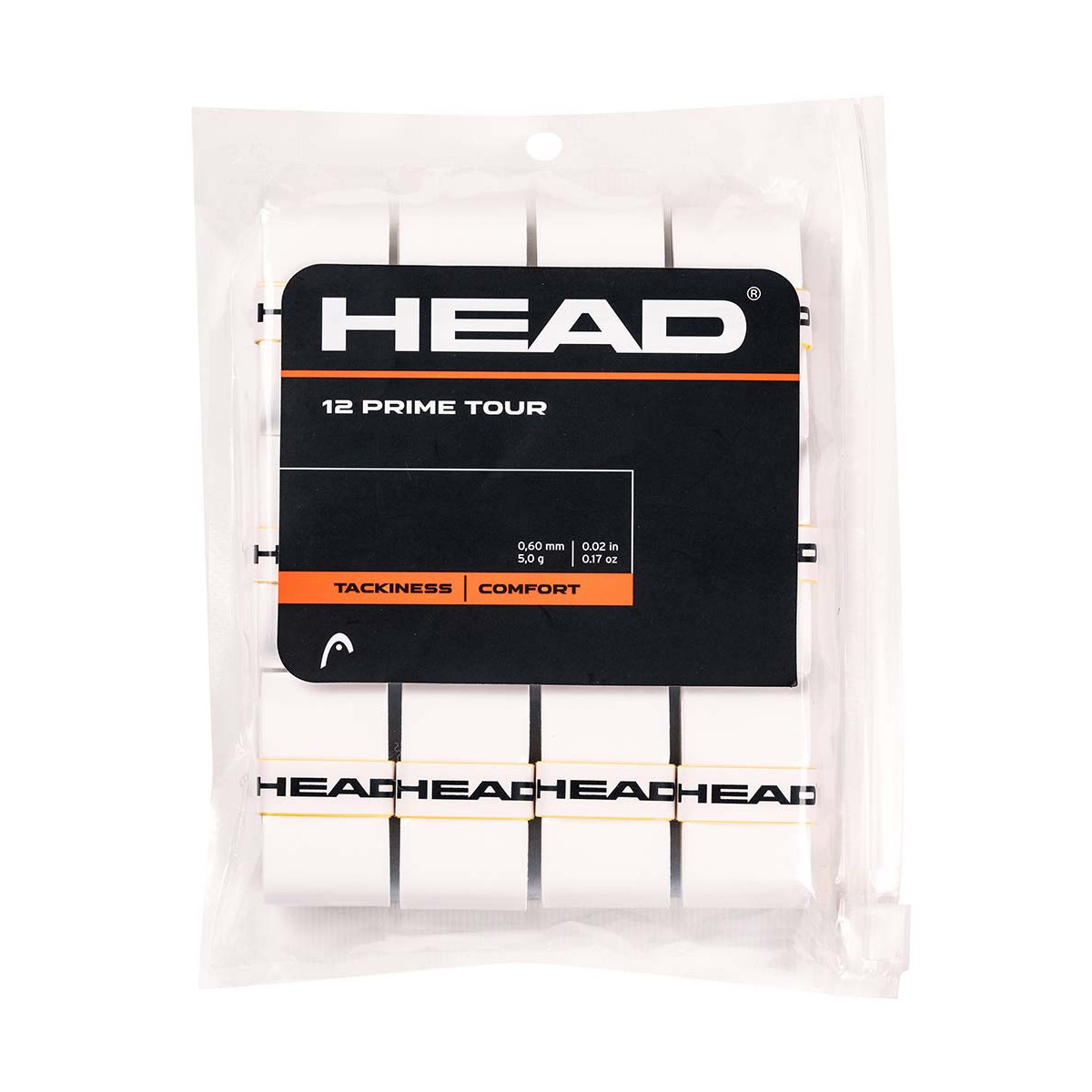 Head Prime Tour Overgrip Wei&szlig; 12er-Pack