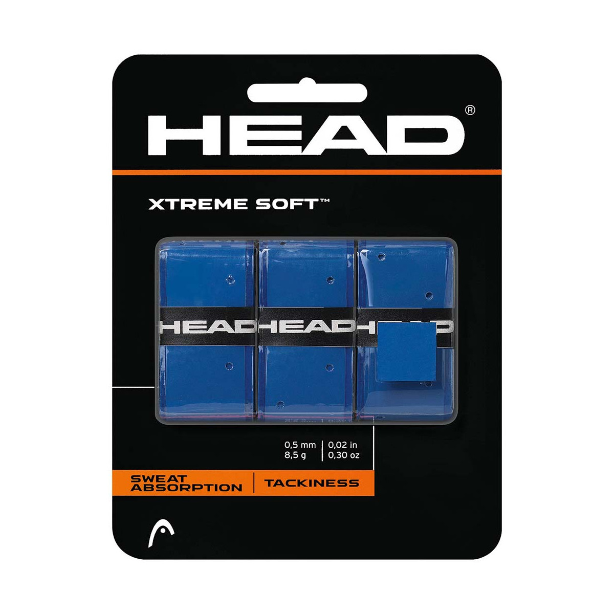 Head Xtreme Soft Overgrip Blau 3er-Pack