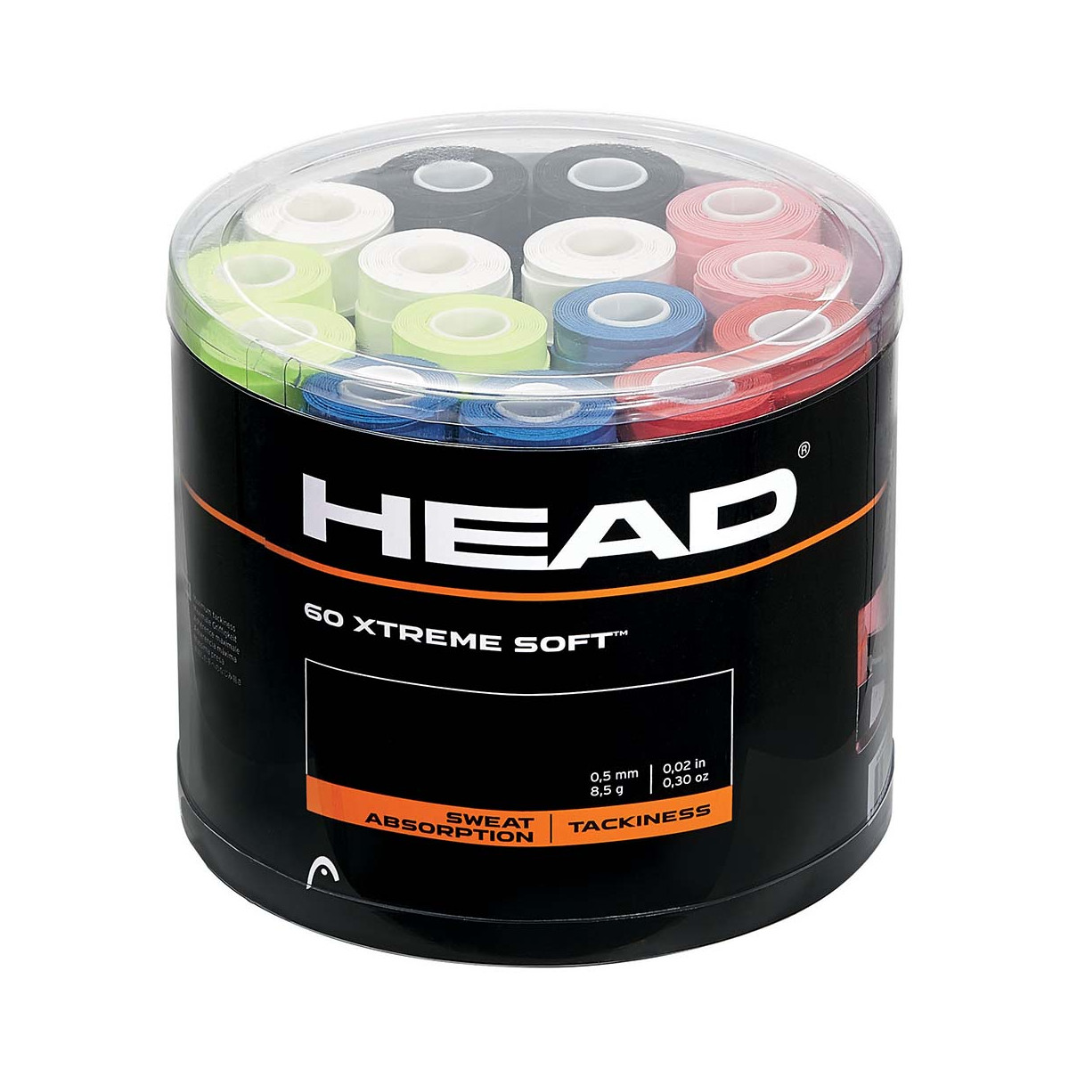 Head Xtreme Soft Overgrip Mehrfarbig 60er-Pack