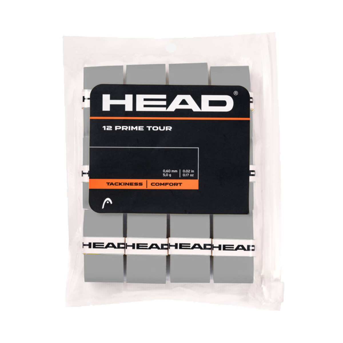 Head Prime Tour Overgrip Grau 12er-Pack