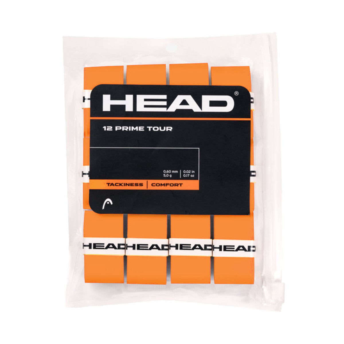 Head Prime Tour Overgrip Orange 12er-Pack