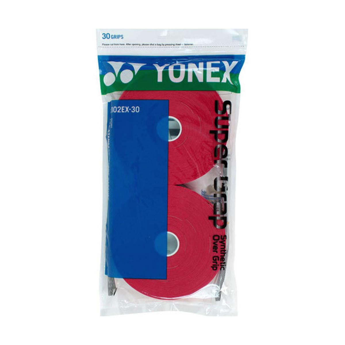 Yonex Super Grap Overgrip Rot 30er-Pack