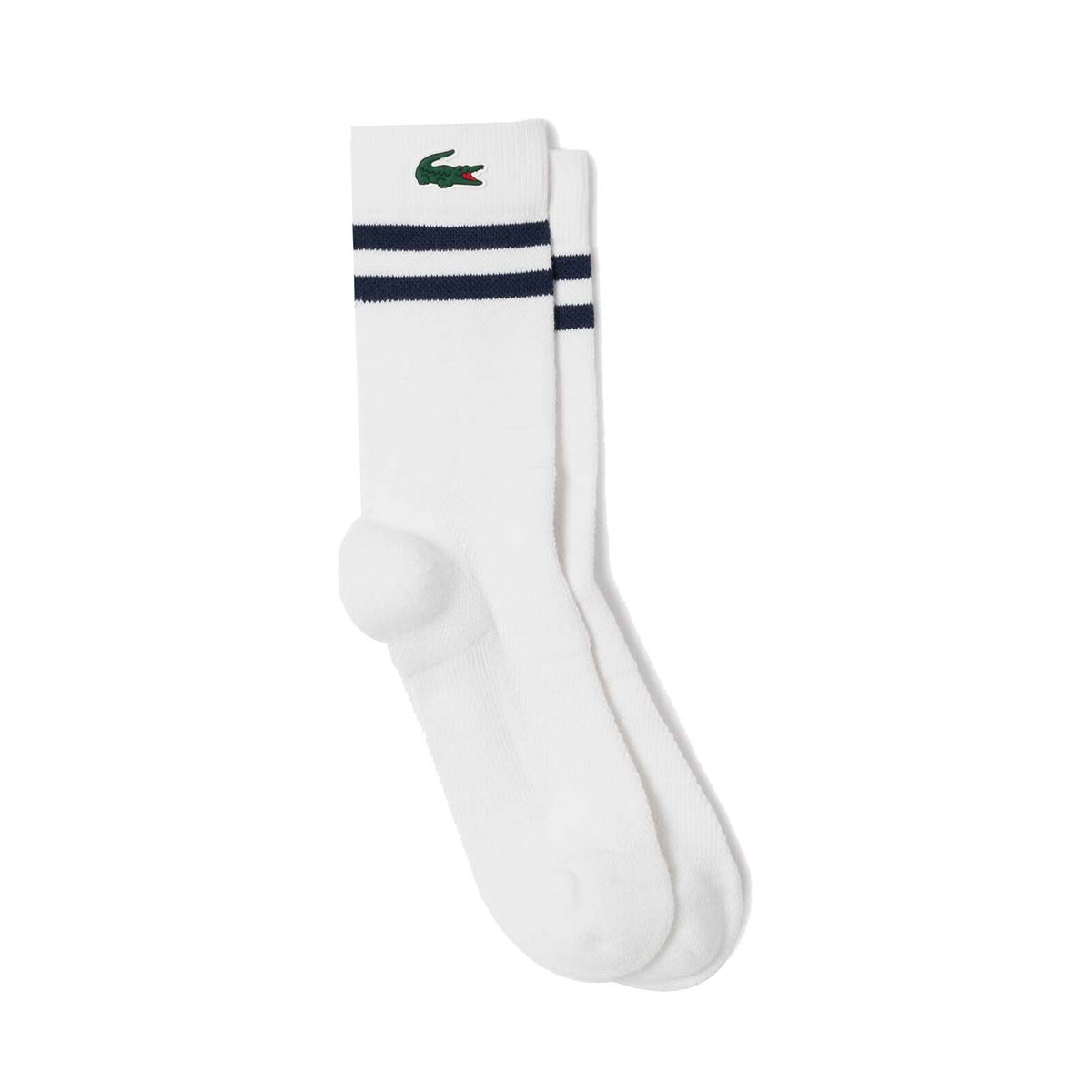 Lacoste Sport Jersey Socken Wei&szlig;