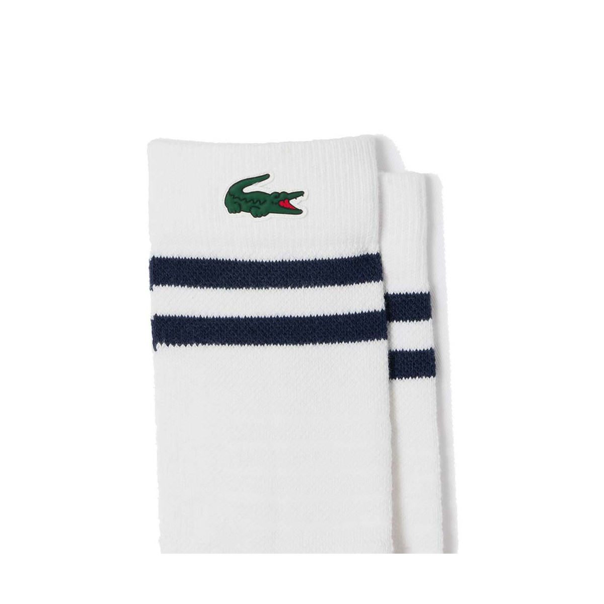 Lacoste Sport Jersey Socken Wei&szlig;
