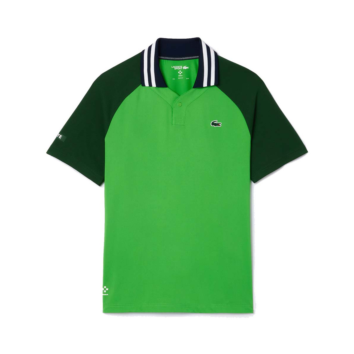 Lacoste Tennis Melbourne Daniil Medwedew Poloshirt Gr&uuml;n